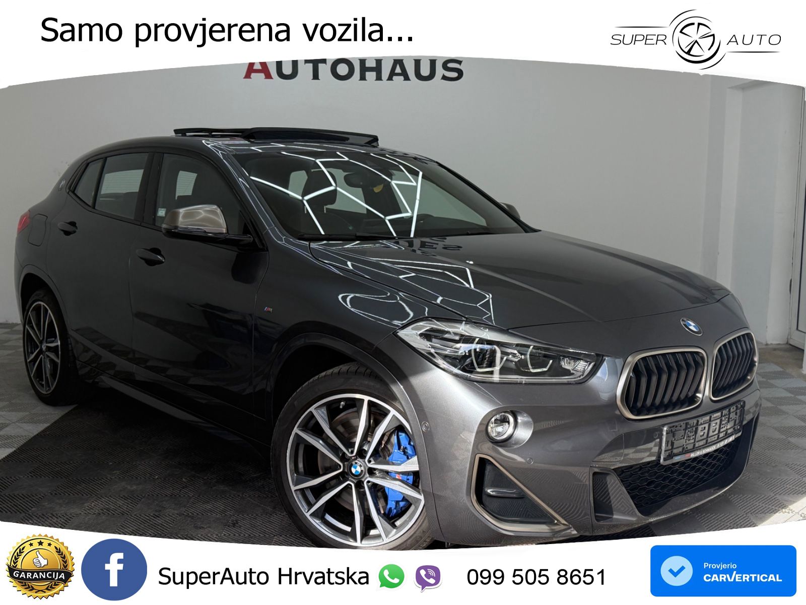 BMW X2 M35i xDrive Steptronic LED+GR SJED+ACC