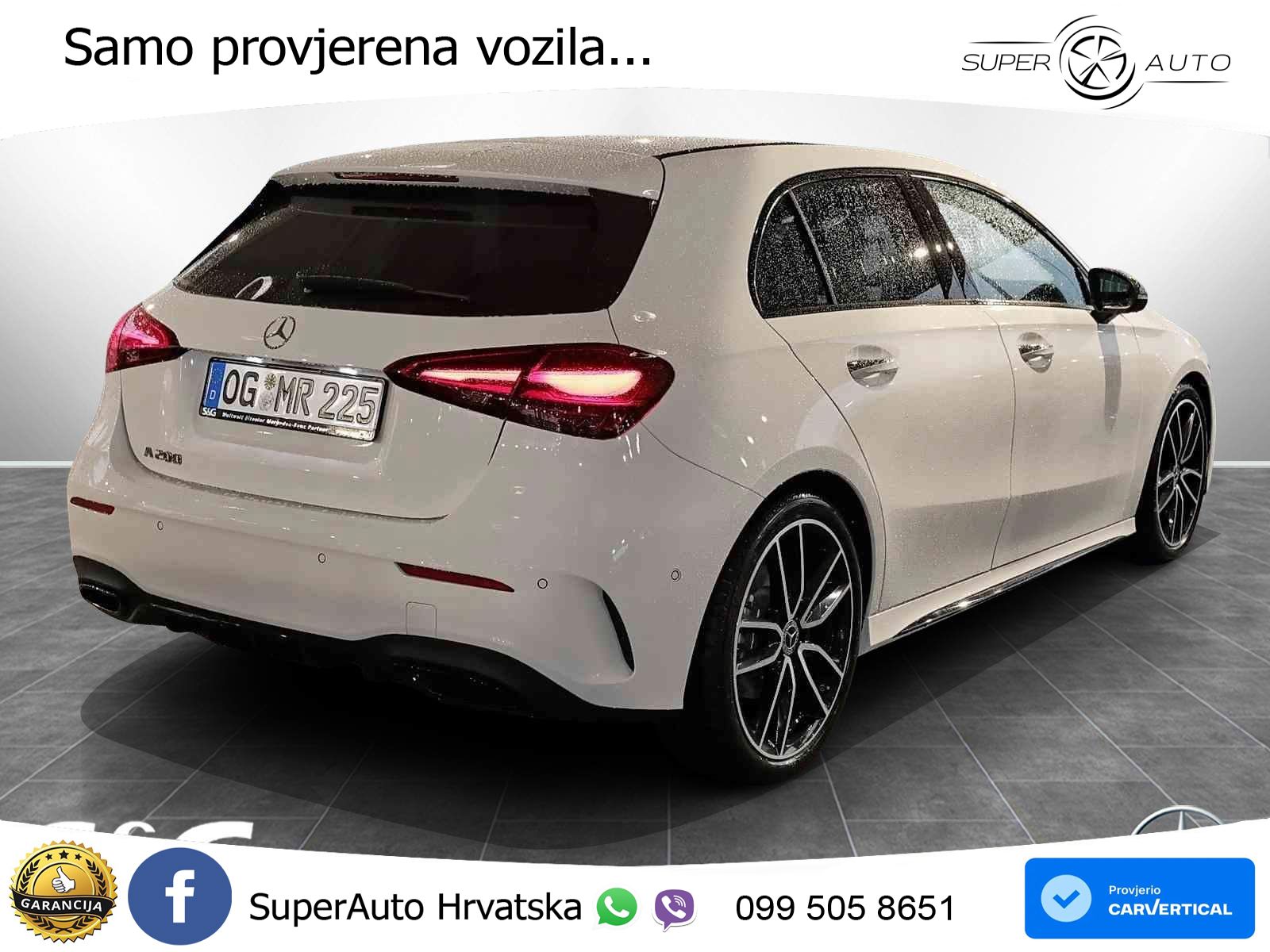 Mercedes-Benz A 200 7G-DCT AMG LED+GR SJED+ACC