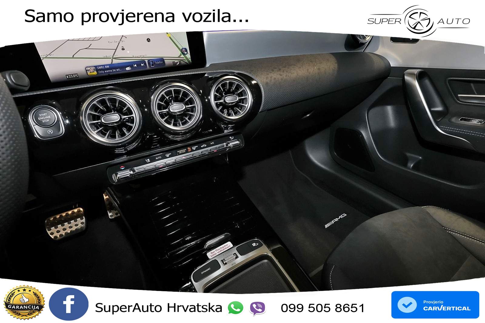 Mercedes-Benz A 200 7G-DCT AMG LED+GR SJED+ACC