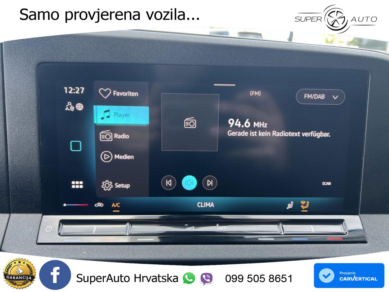 Volkswagen Caddy 2.0 TDI Cargo GJR+KLIMA+APP-CONNECT+RADIO 102 KS