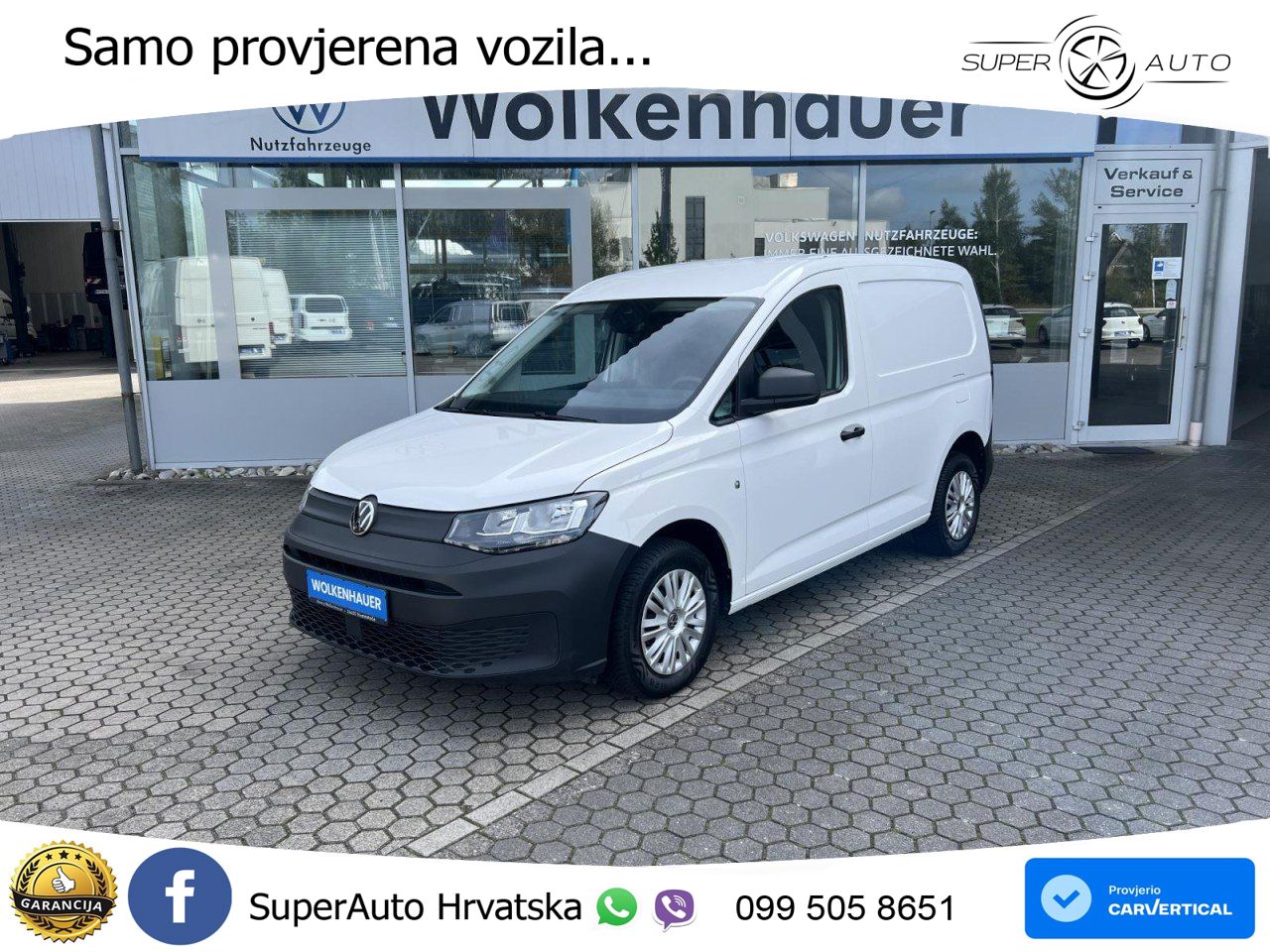 Volkswagen Caddy 2.0 TDI Cargo GJR+KLIMA+APP-CONNECT+RADIO 102 KS