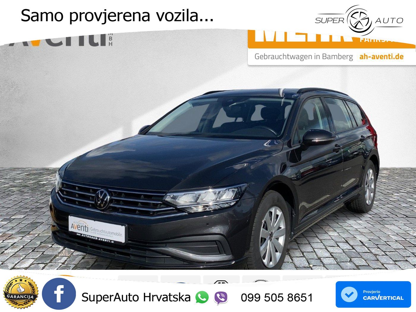 Volkswagen Passat Variant 1.5 TSI (150 KS) ACT LED+GR SJED+ACC