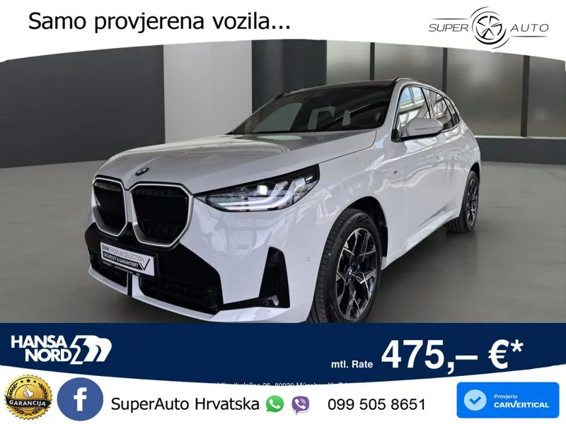 BMW X3 20 xDrive Steptronic M Sport LED+GR SJED+ACC