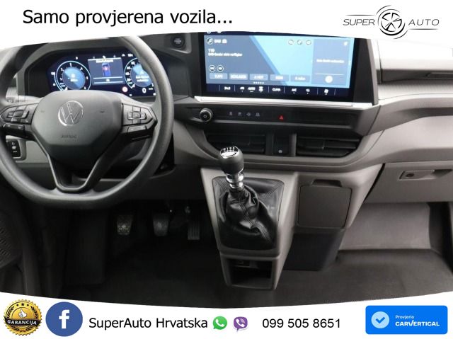 Volkswagen T7 Transporter Kasten 2.0 TDI KR RFKam/10.30Gara 110 KS
