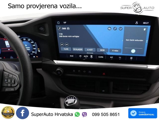 Volkswagen T7 Transporter Kasten 2.0 TDI KR RFKam/10.30Gara 110 KS
