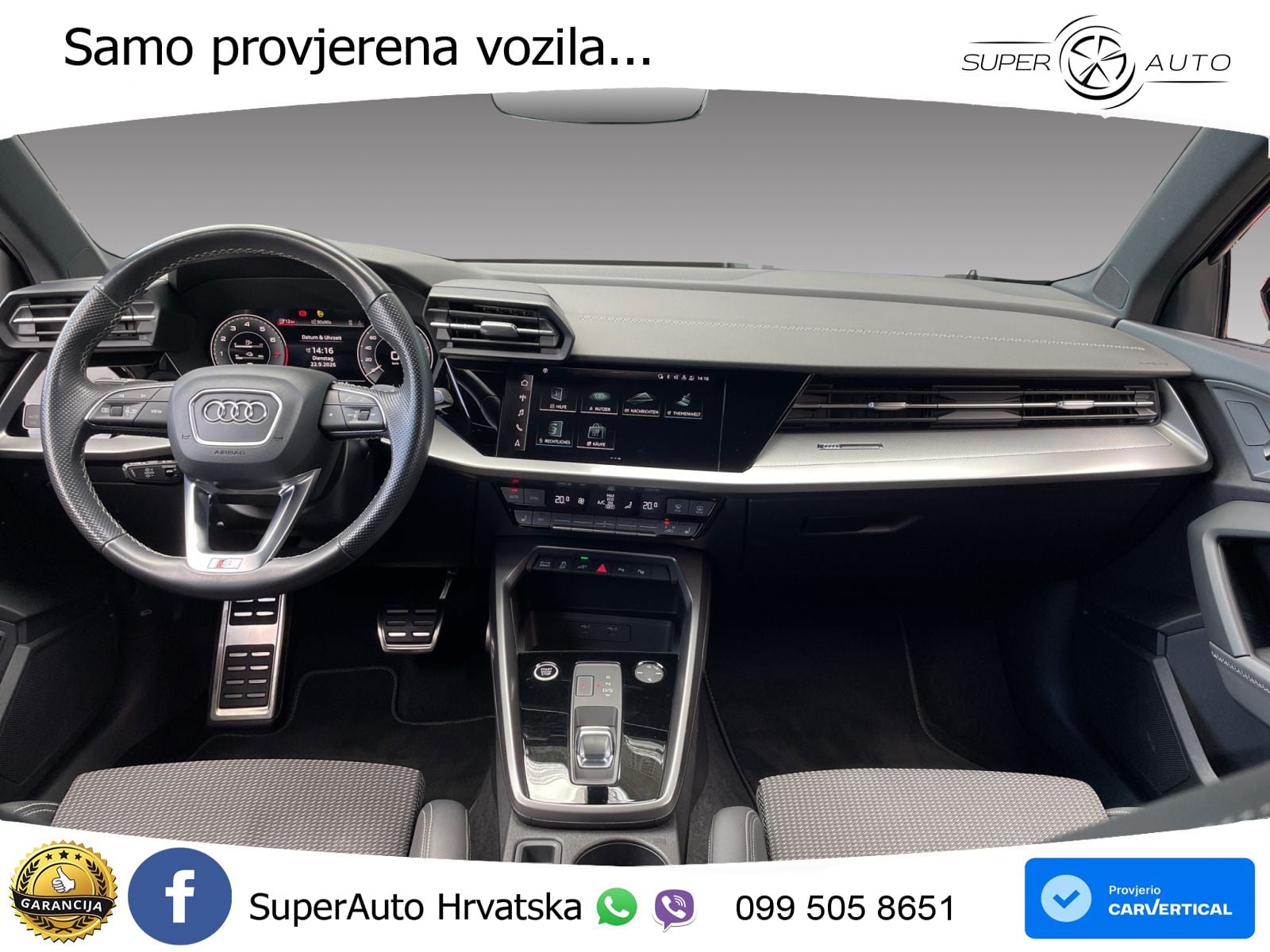 Audi A3 45 TFSIe (245 KS) S tronic S line LED+GR SJED+ACC