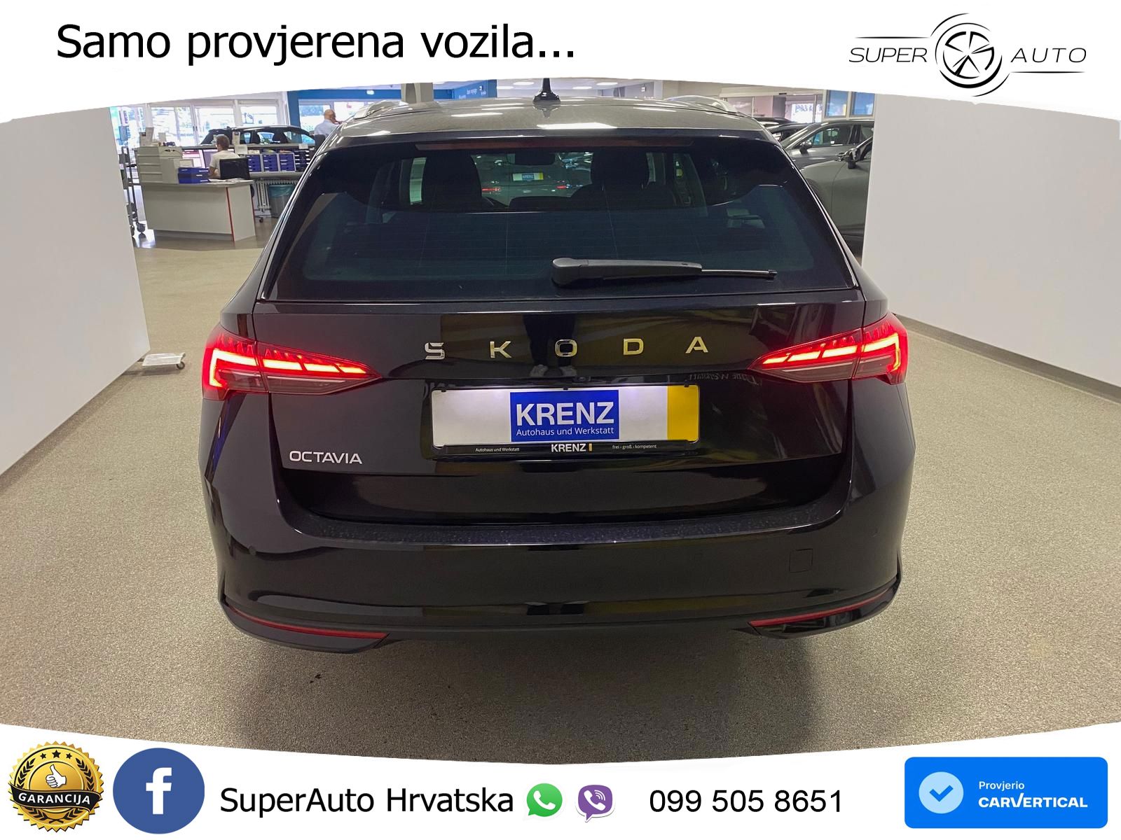 Škoda Octavia Combi 2.0 TDI (150 KS) DSG Selection LED+GR SJED+ACC