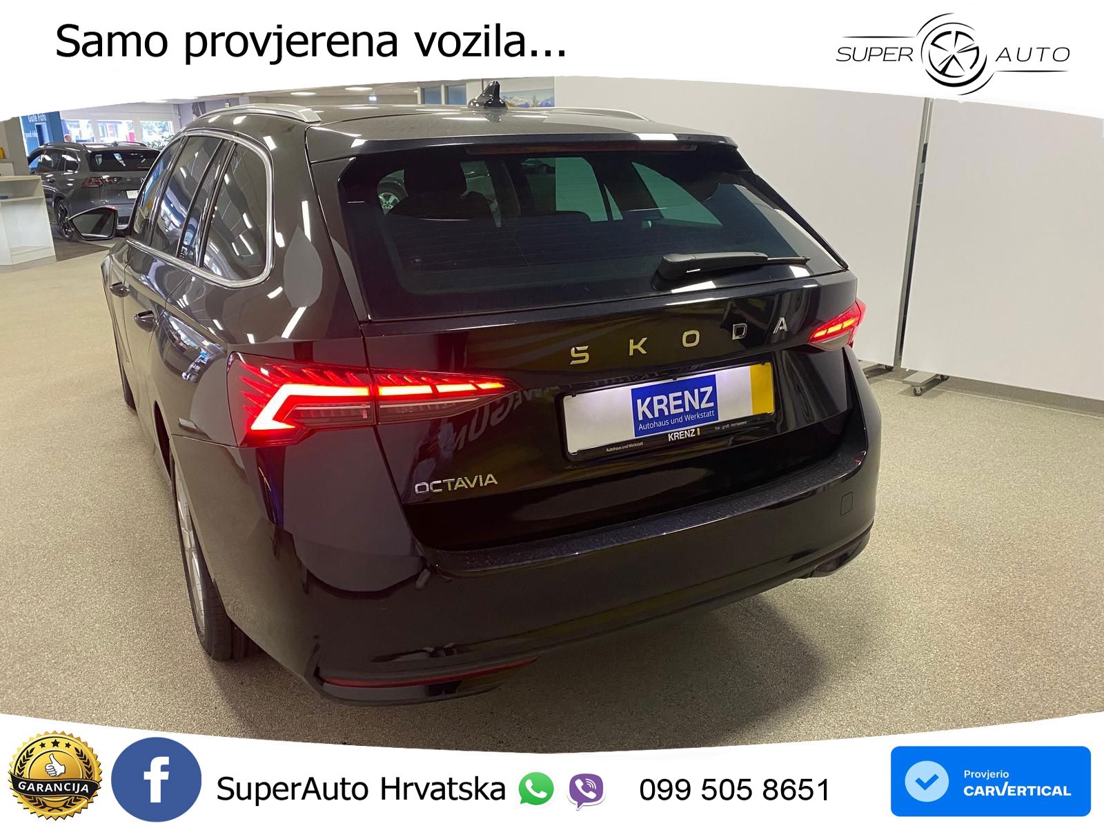 Škoda Octavia Combi 2.0 TDI (150 KS) DSG Selection LED+GR SJED+ACC