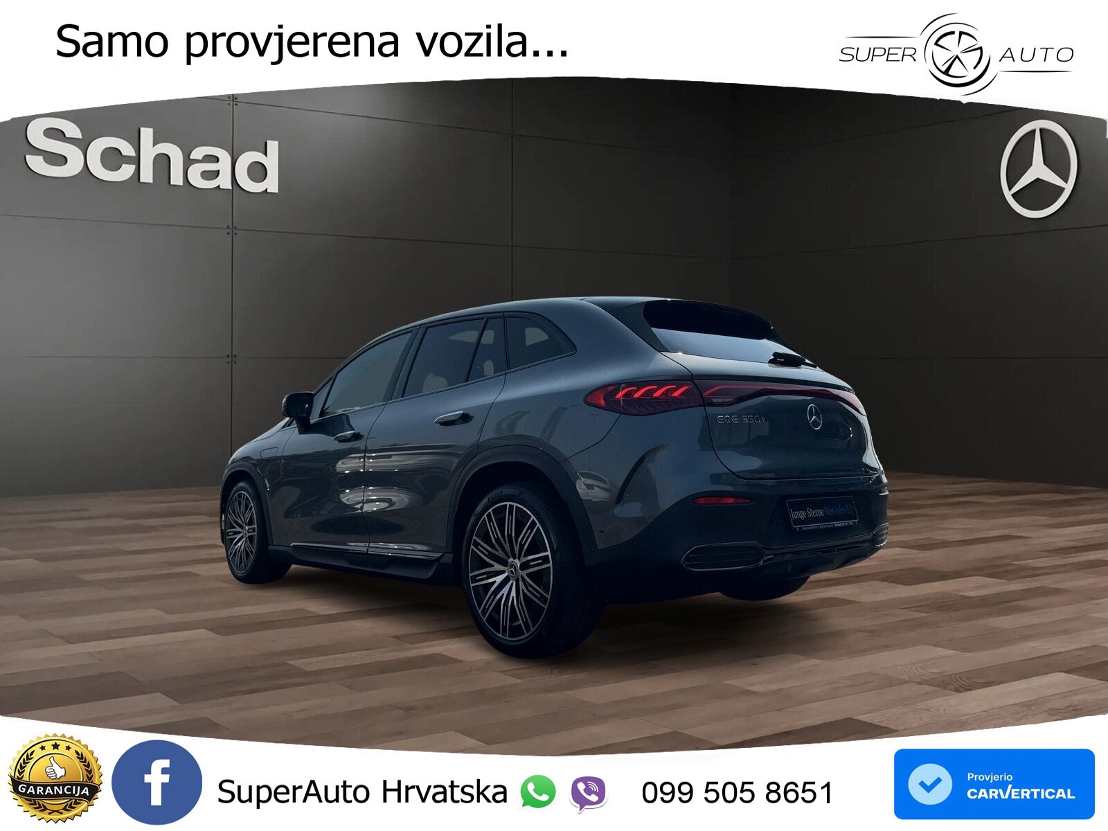 Mercedes EQE SUV 350+ 105 kWh (292 KS) AMG ZRAČNI+ACC+GR SJED+KAM+PANO