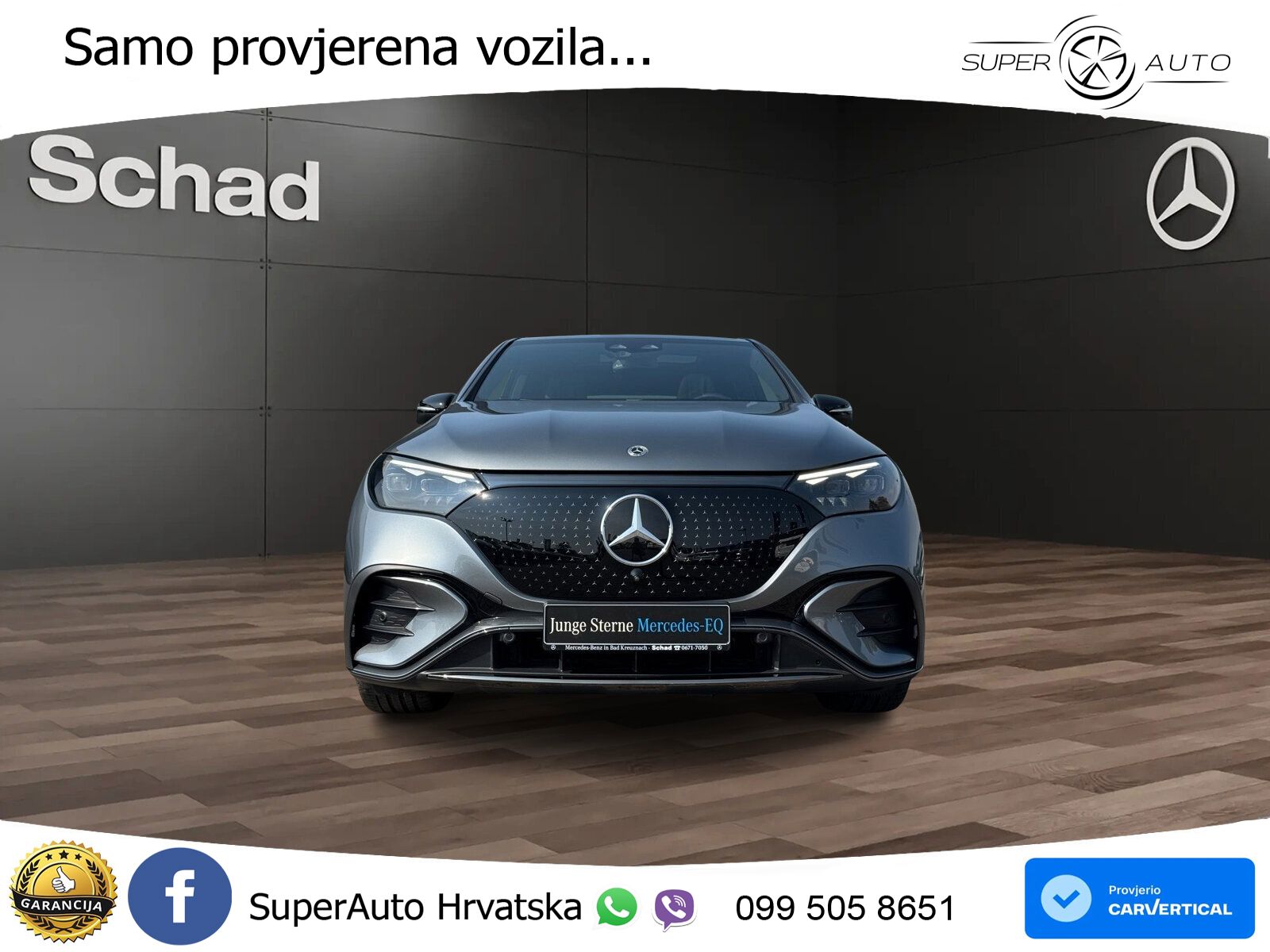 Mercedes EQE SUV 350+ 105 kWh (292 KS) AMG ZRAČNI+ACC+GR SJED+KAM+PANO