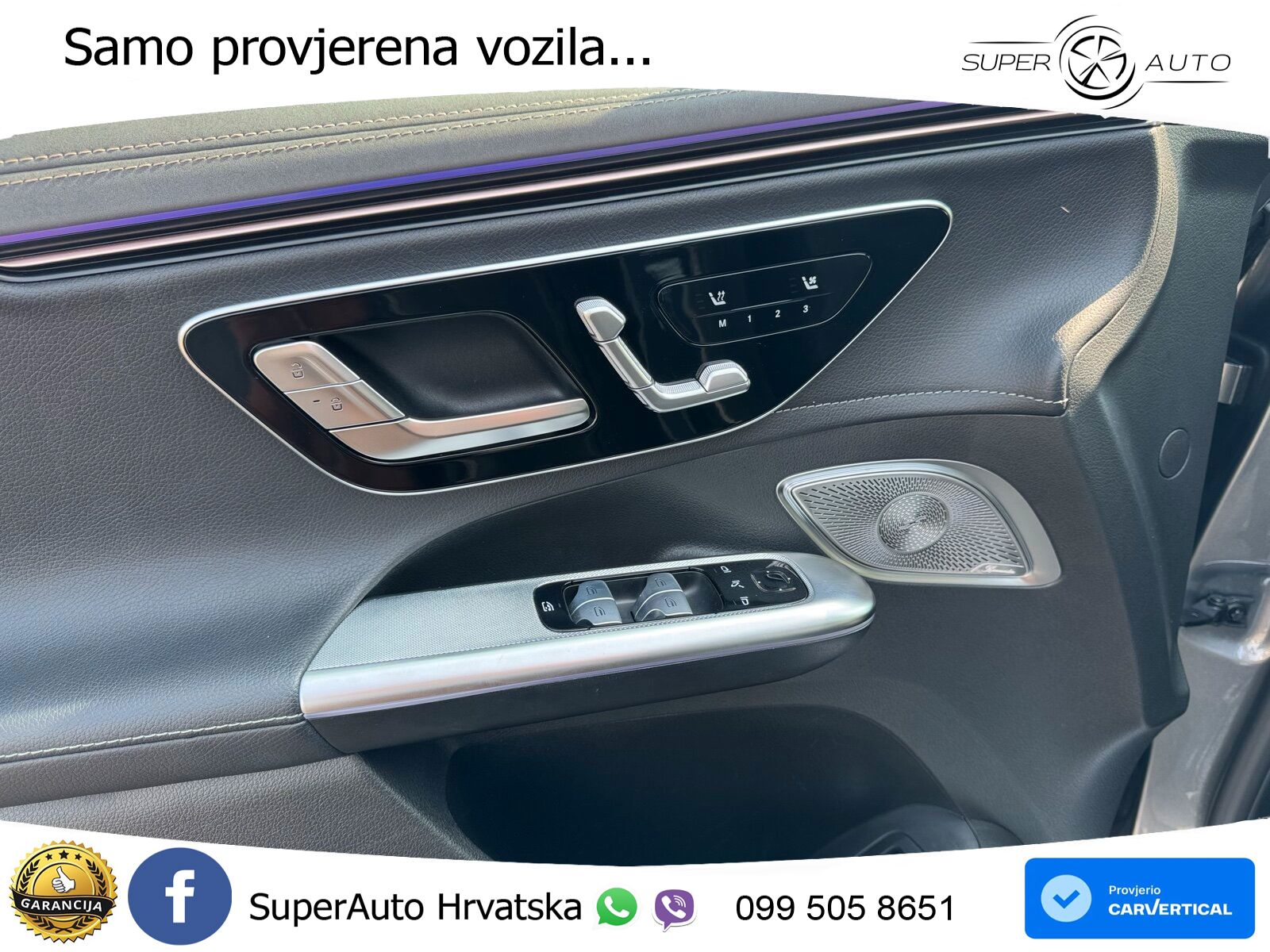 Mercedes EQE SUV 350+ 105 kWh (292 KS) AMG ZRAČNI+ACC+GR SJED+KAM+PANO