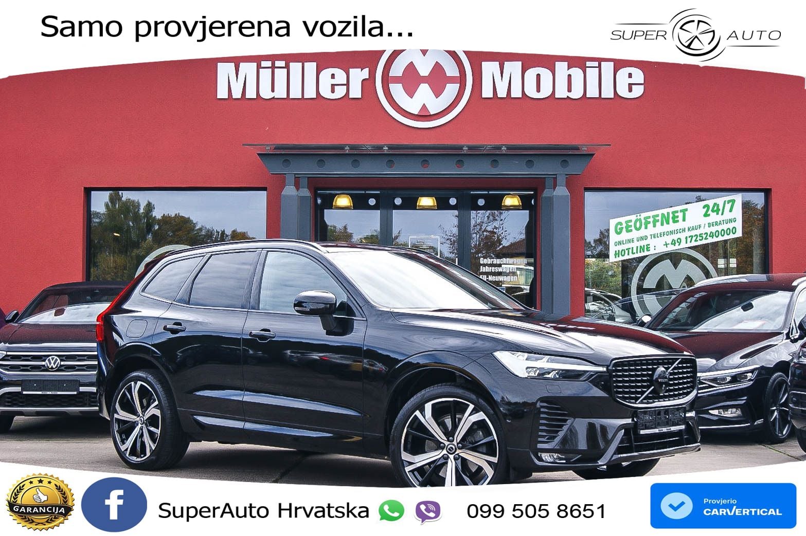 Volvo XC60 B4 Diesel AWD Geartronic ACC+HEAD+4xGR SJED+360+PANO