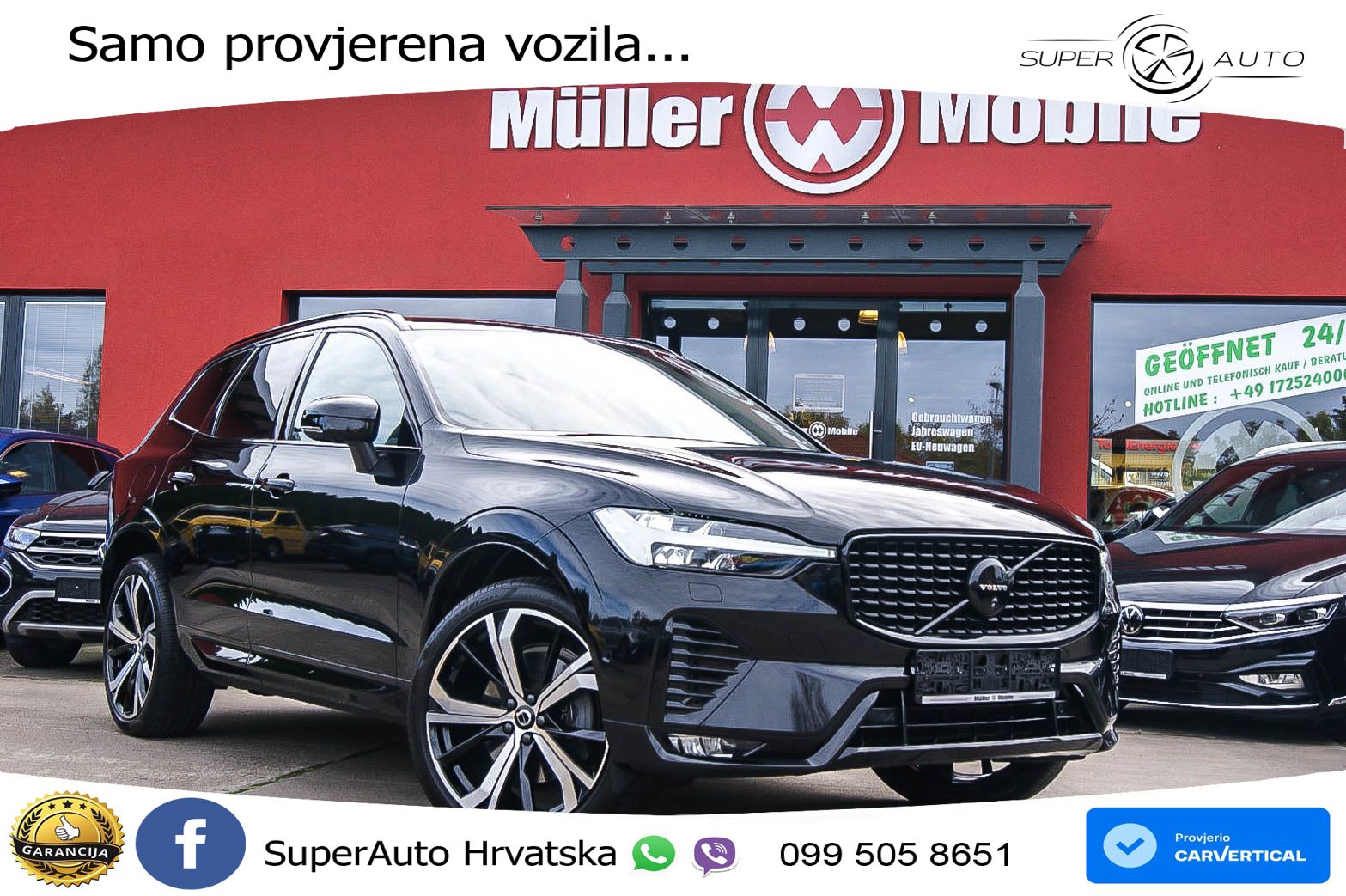 Volvo XC60 B4 Diesel AWD Geartronic ACC+HEAD+4xGR SJED+360+PANO