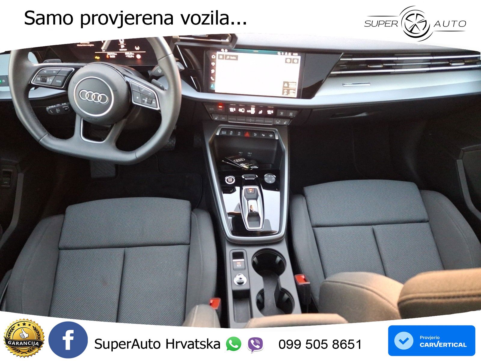 Audi A3 Limuzina 35 TFSI (150 KS) S tronic LED+GR SJED+ACC