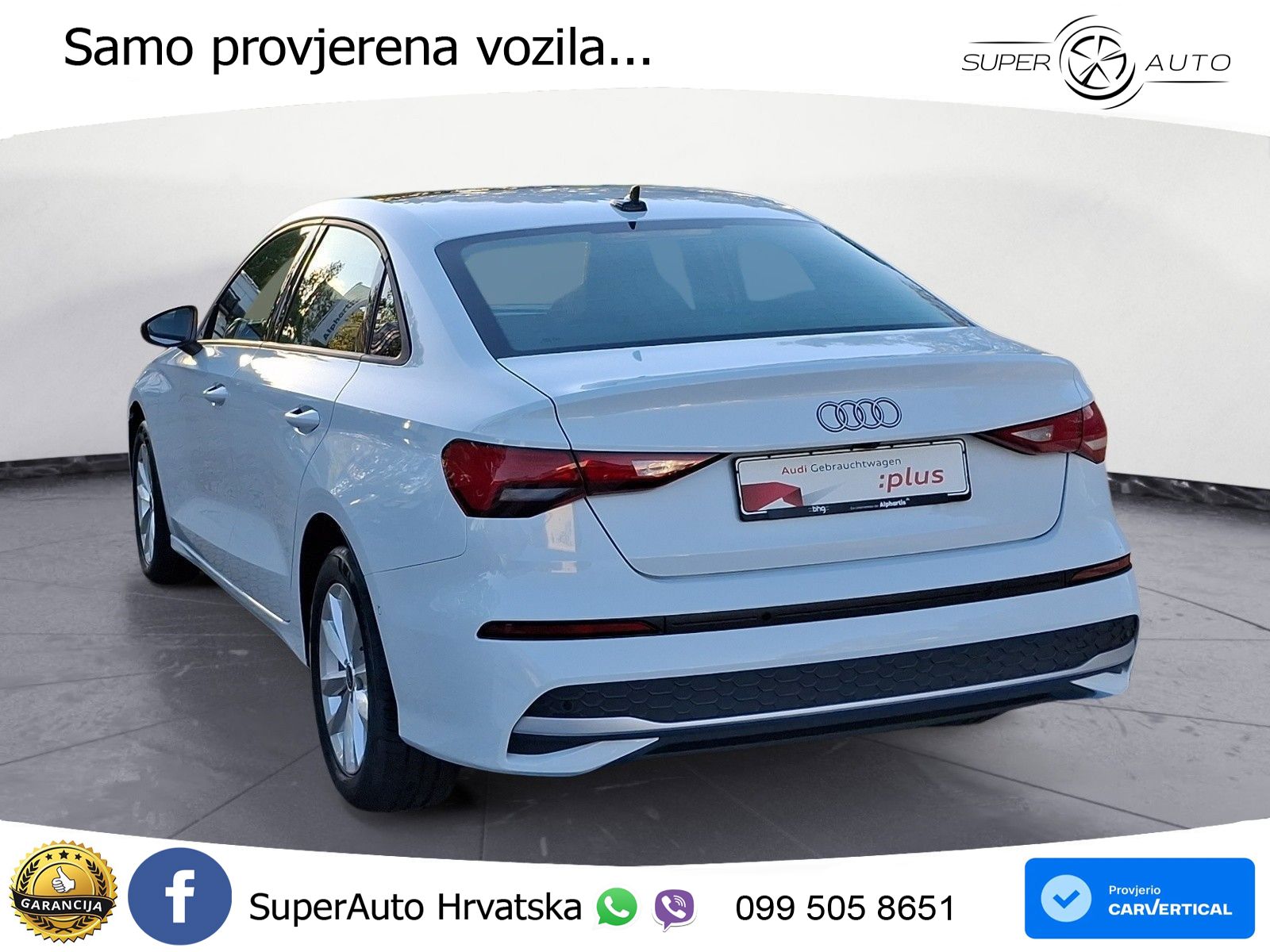 Audi A3 Limuzina 35 TFSI (150 KS) S tronic LED+GR SJED+ACC