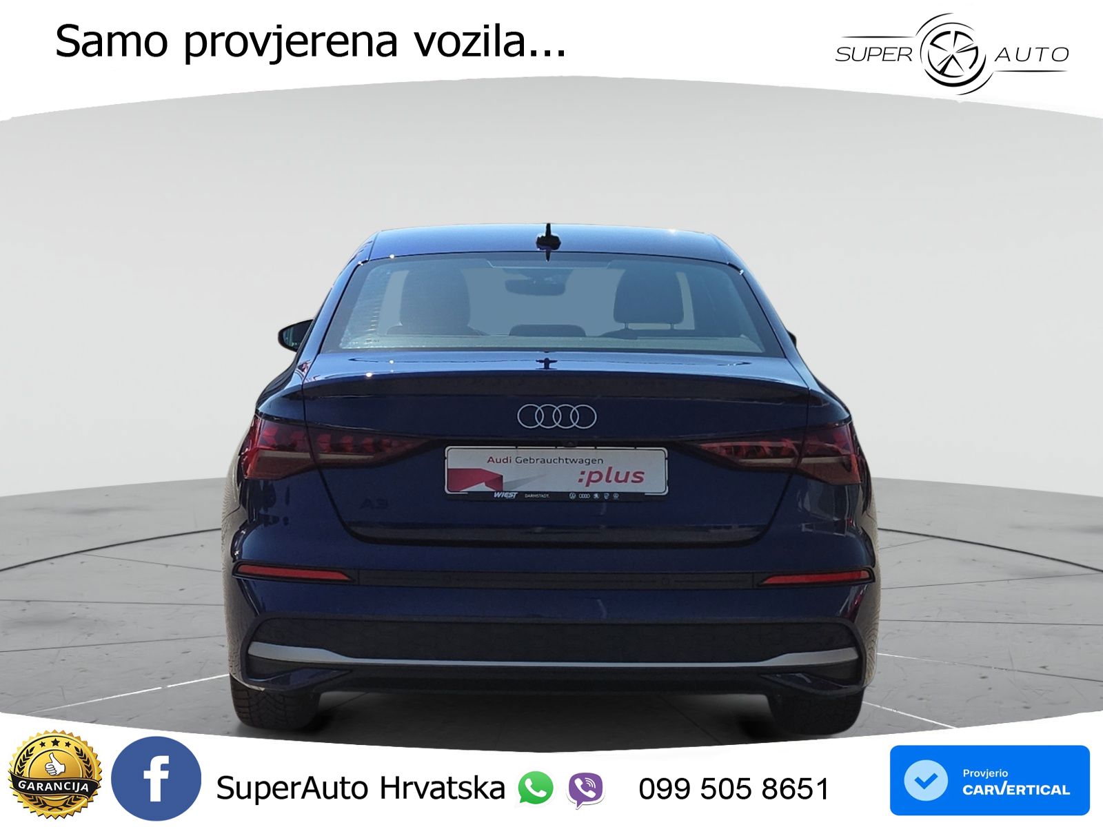 Audi A3 Limuzina 35 TFSI (150 KS) S tronic advanced