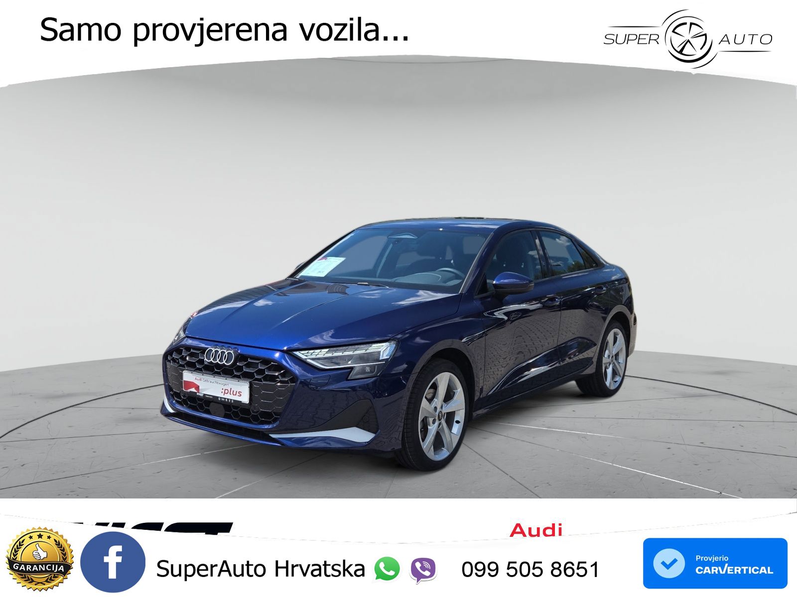 Audi A3 Limuzina 35 TFSI (150 KS) S tronic advanced