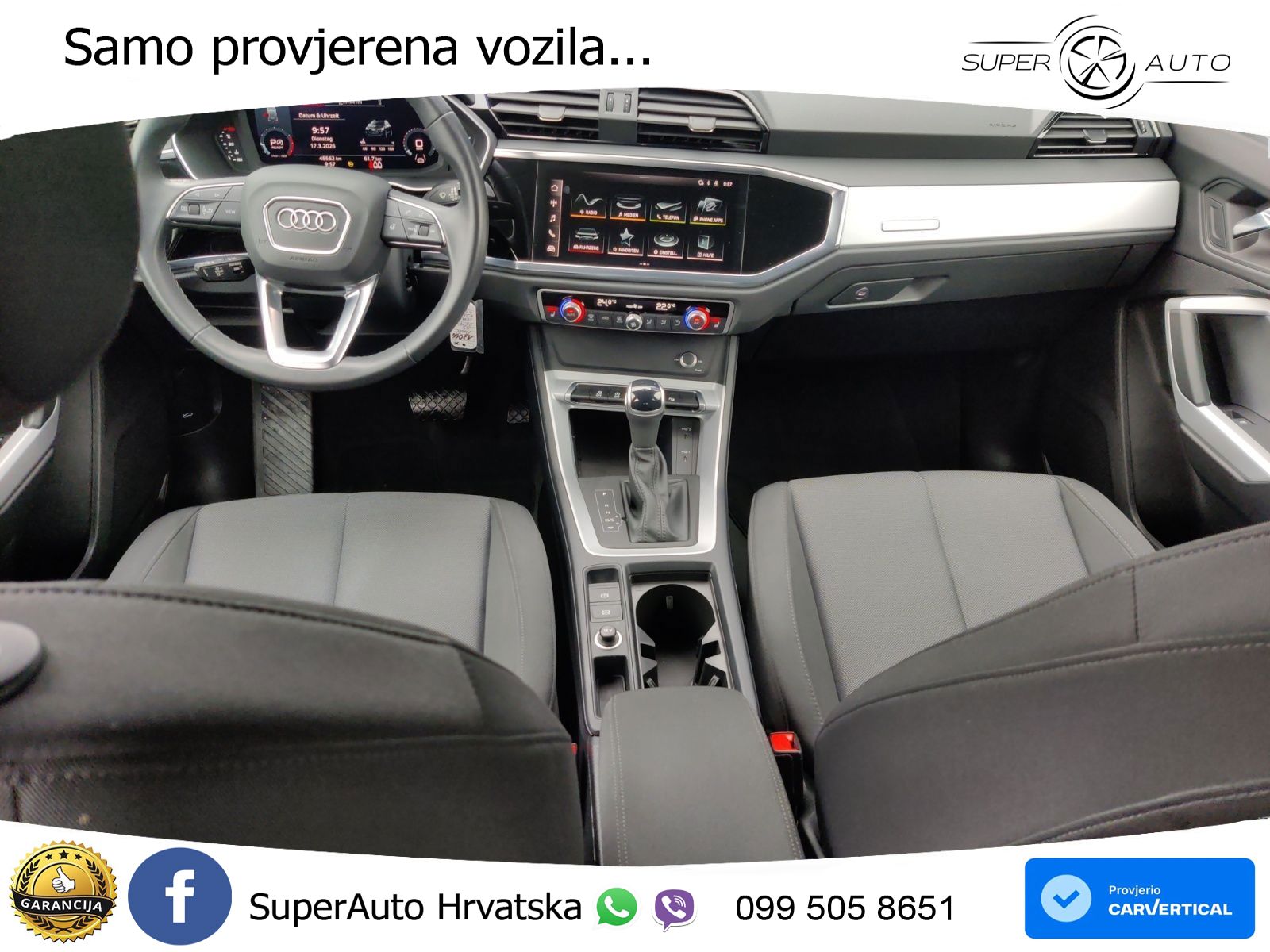 Audi Q3 40 TFSI (190 KS) quattro S tronic LED+GR SJED+ACC