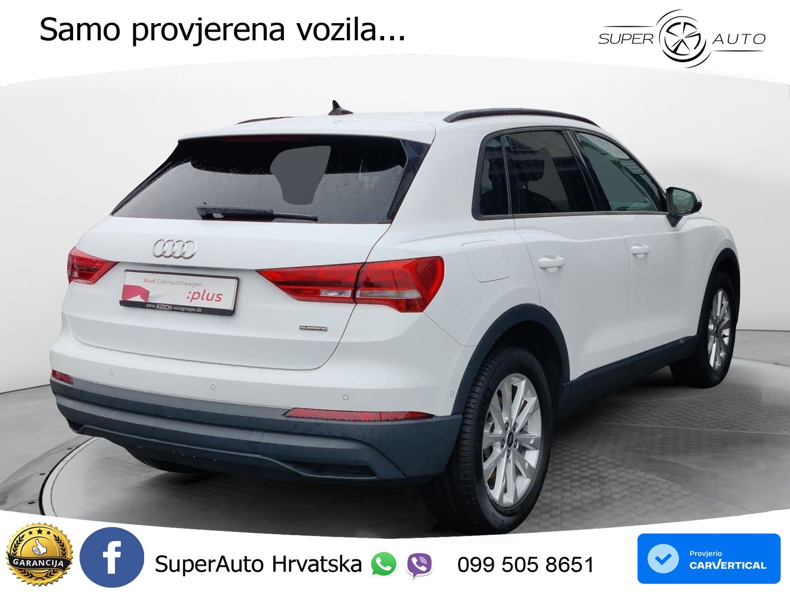 Audi Q3 40 TFSI (190 KS) quattro S tronic LED+GR SJED+ACC