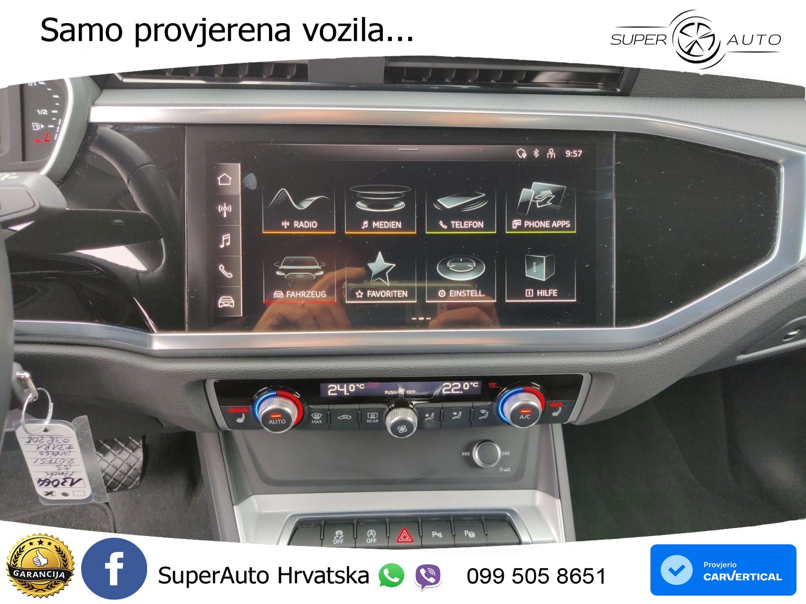Audi Q3 40 TFSI (190 KS) quattro S tronic LED+GR SJED+ACC