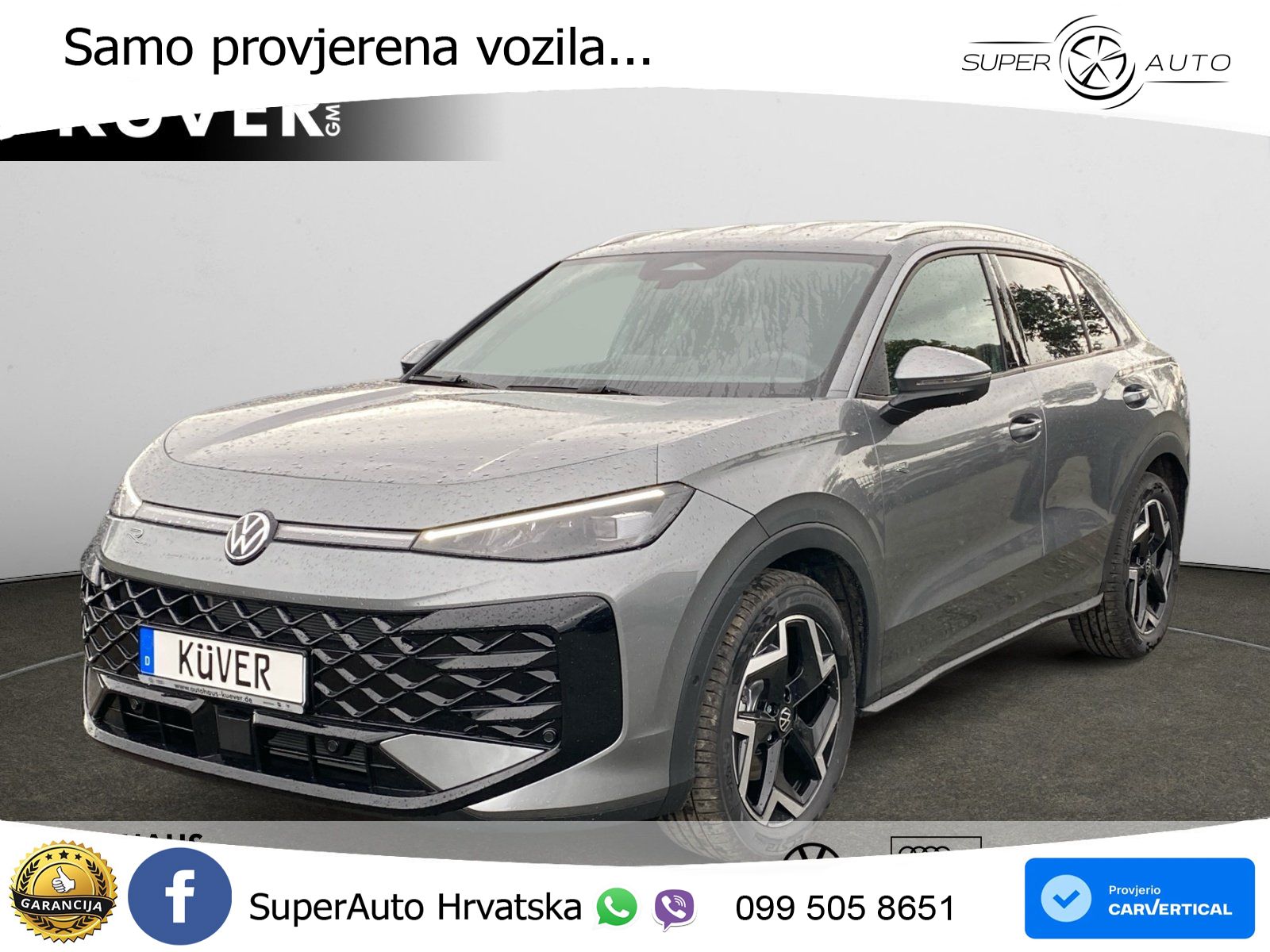 Volkswagen T-Roc 1.5 eTSI (150 KS)  DSG R-Line LED+GR SJED+ACC