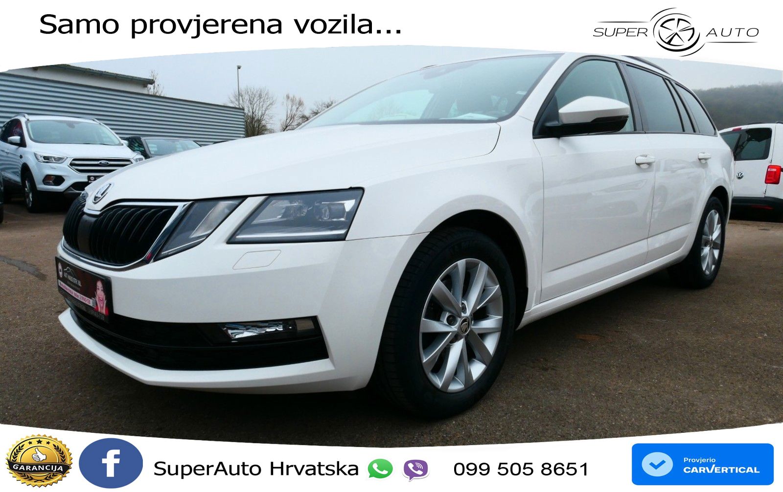 Škoda Octavia Combi 2.0 TDI (150 KS) DSG LED+GR SJED+ACC