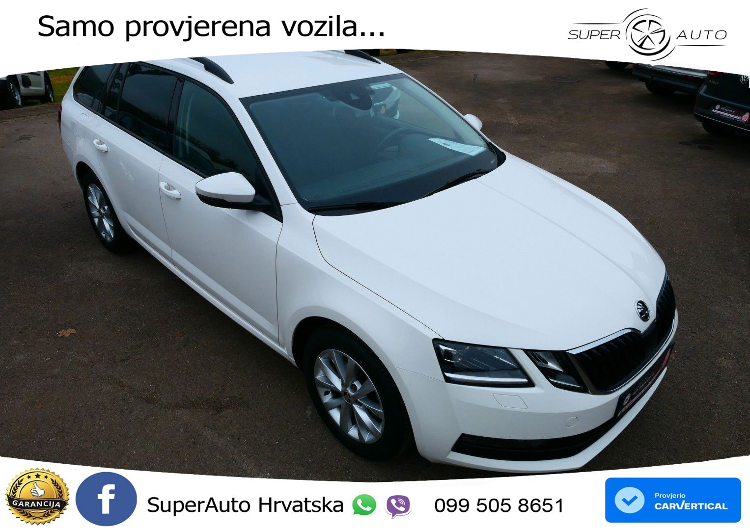 Škoda Octavia Combi 2.0 TDI (150 KS) DSG LED+GR SJED+ACC
