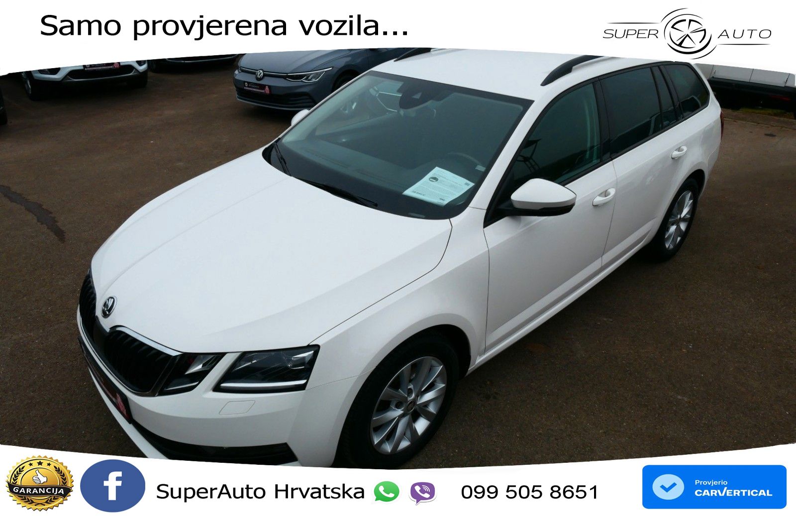 Škoda Octavia Combi 2.0 TDI (150 KS) DSG LED+GR SJED+ACC