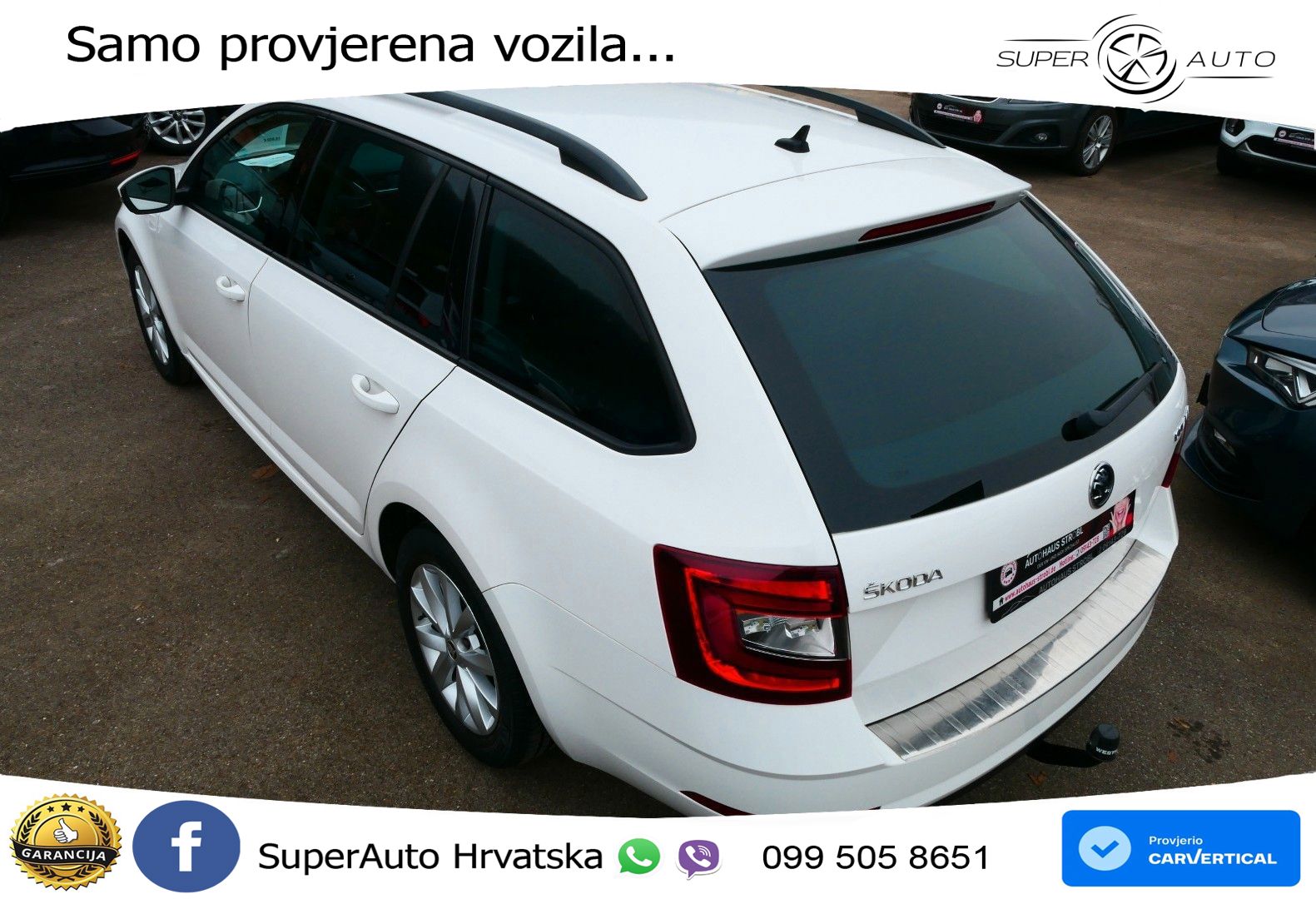 Škoda Octavia Combi 2.0 TDI (150 KS) DSG LED+GR SJED+ACC