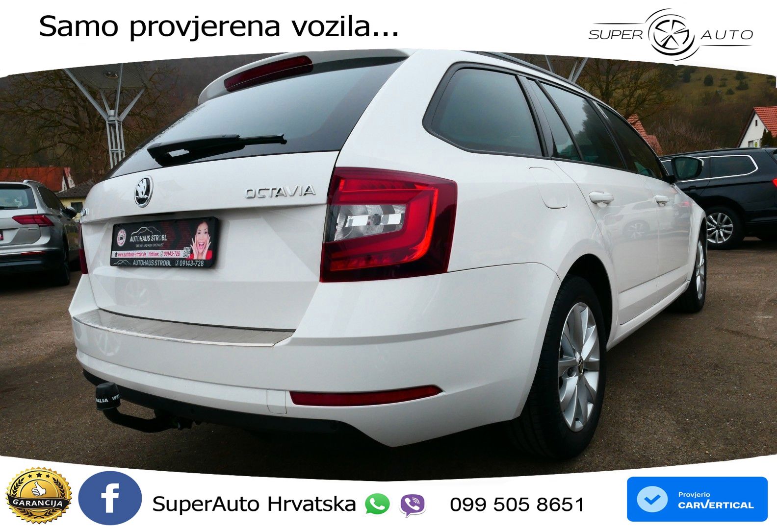 Škoda Octavia Combi 2.0 TDI (150 KS) DSG LED+GR SJED+ACC