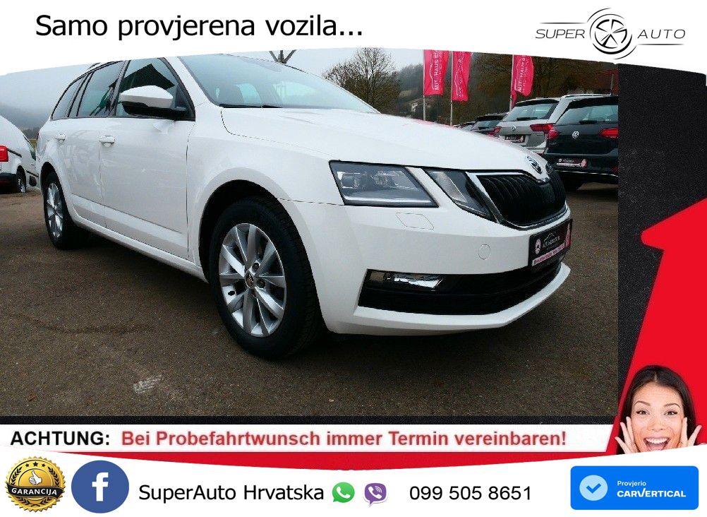Škoda Octavia Combi 2.0 TDI (150 KS) DSG LED+GR SJED+ACC