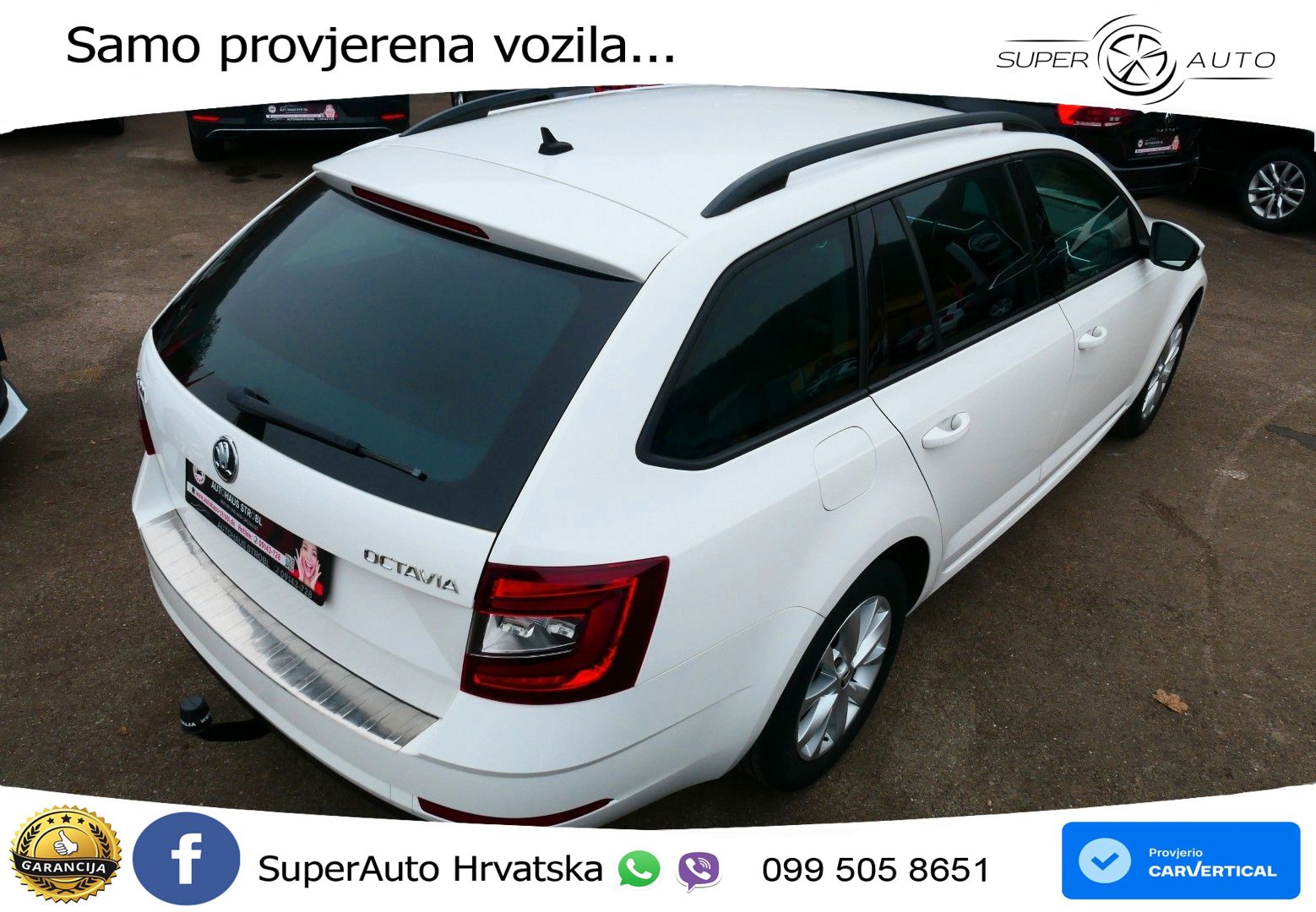 Škoda Octavia Combi 2.0 TDI (150 KS) DSG LED+GR SJED+ACC