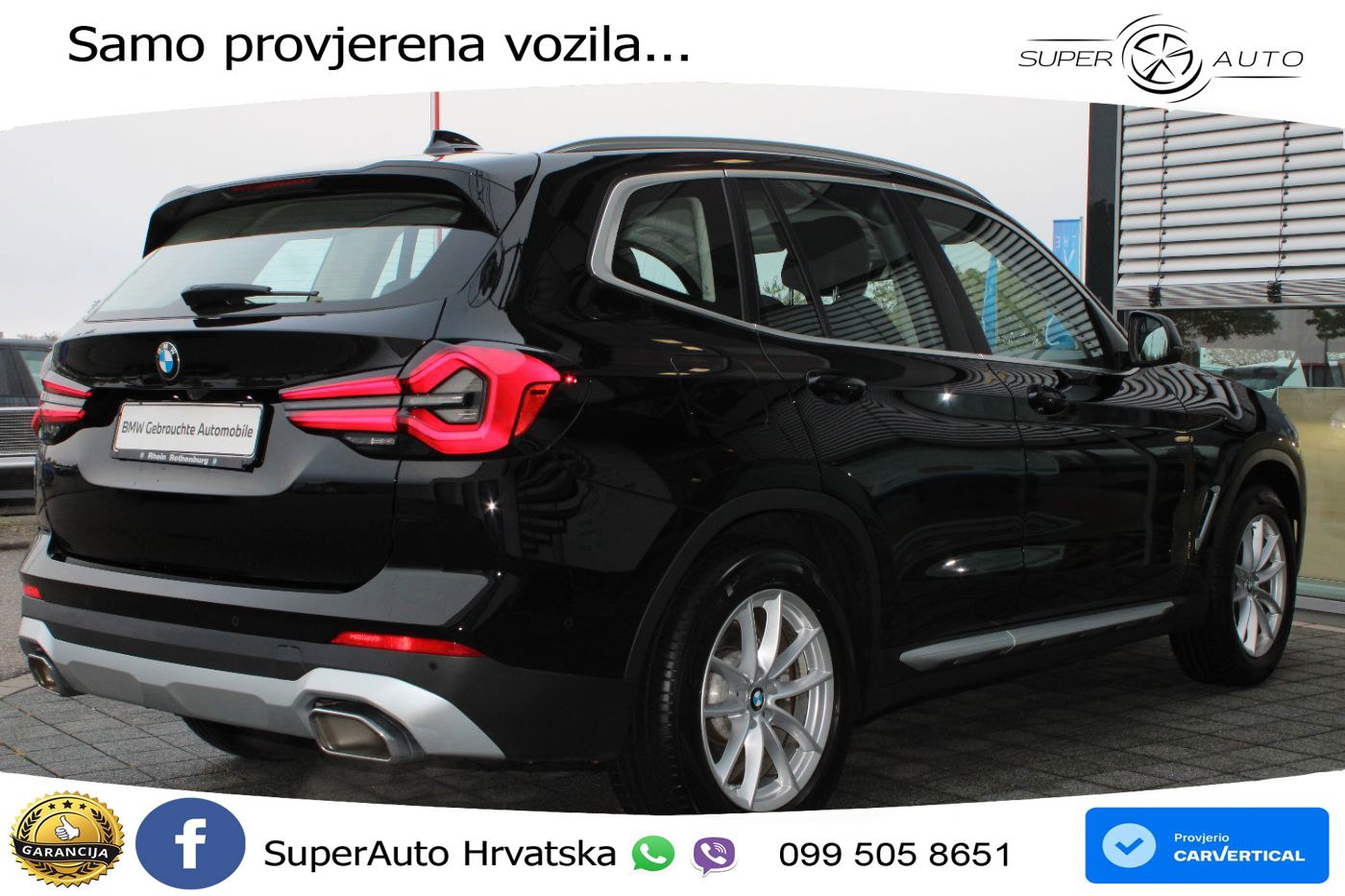 BMW X3 20d xDrive Steptronic LED+GR SJED+ACC