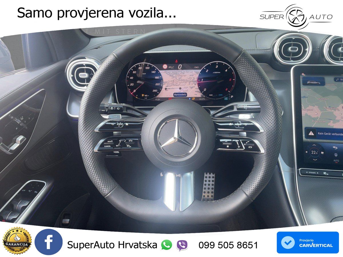 Mercedes GLC 220d (197 KS) 4MATIC 9G-TRONIC AMG LED+GR SJED+ACC
