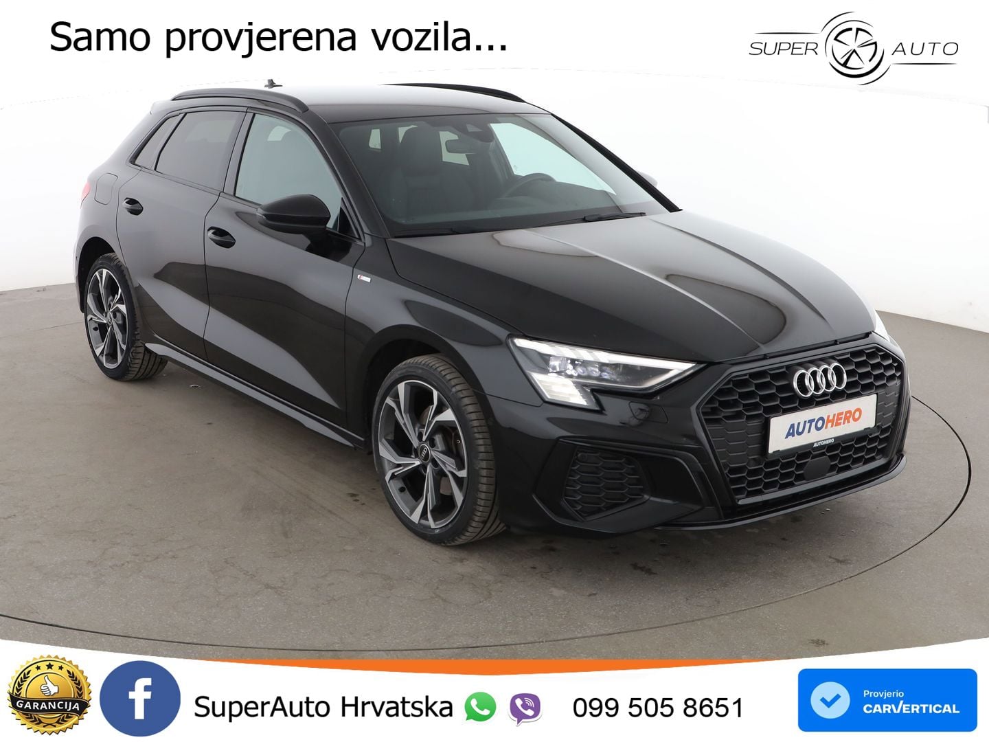 Audi A3 40 TFSIe (204 KS) S tronic S line LED+GR SJED+ACC