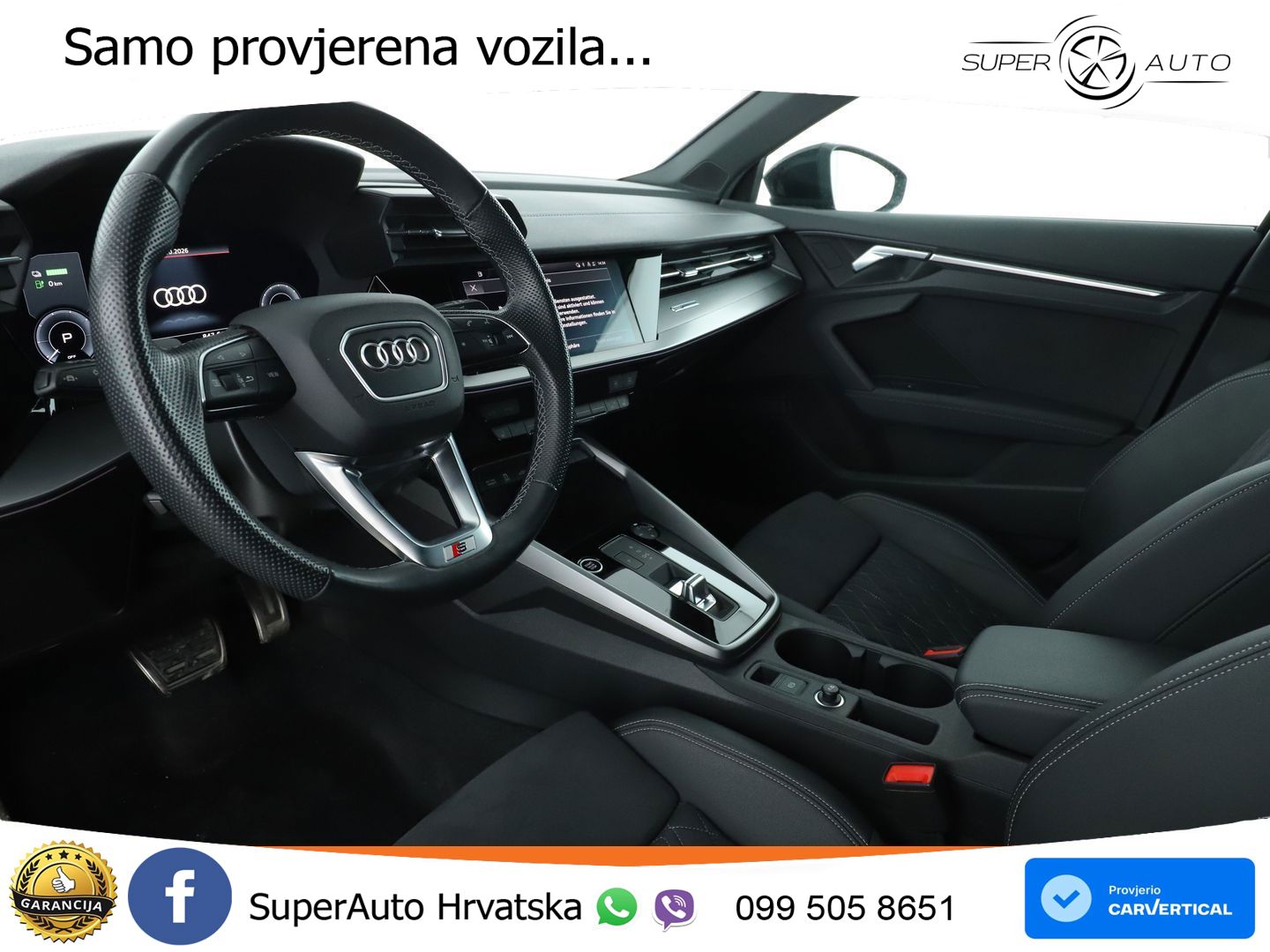 Audi A3 40 TFSIe (204 KS) S tronic S line LED+GR SJED+ACC