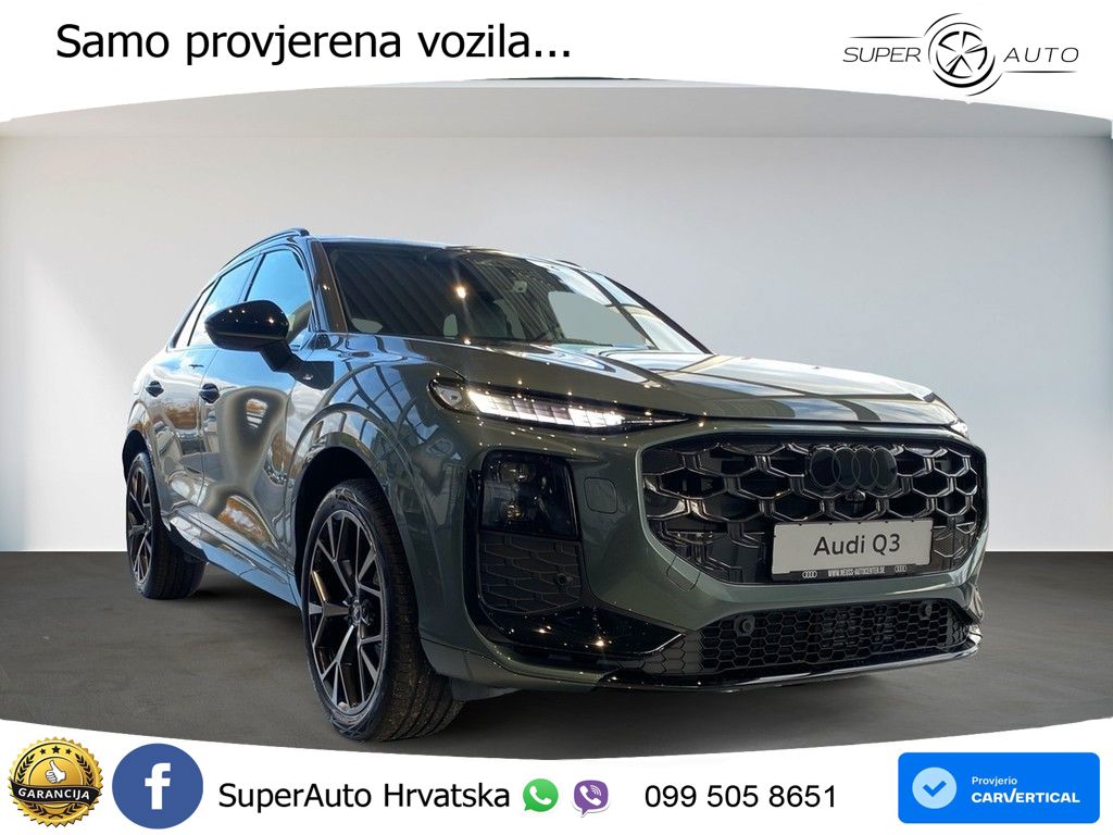 Audi Q3 2.0 TFSI (265 KS) quattro S tronic S line LED+GR SJED+ACC
