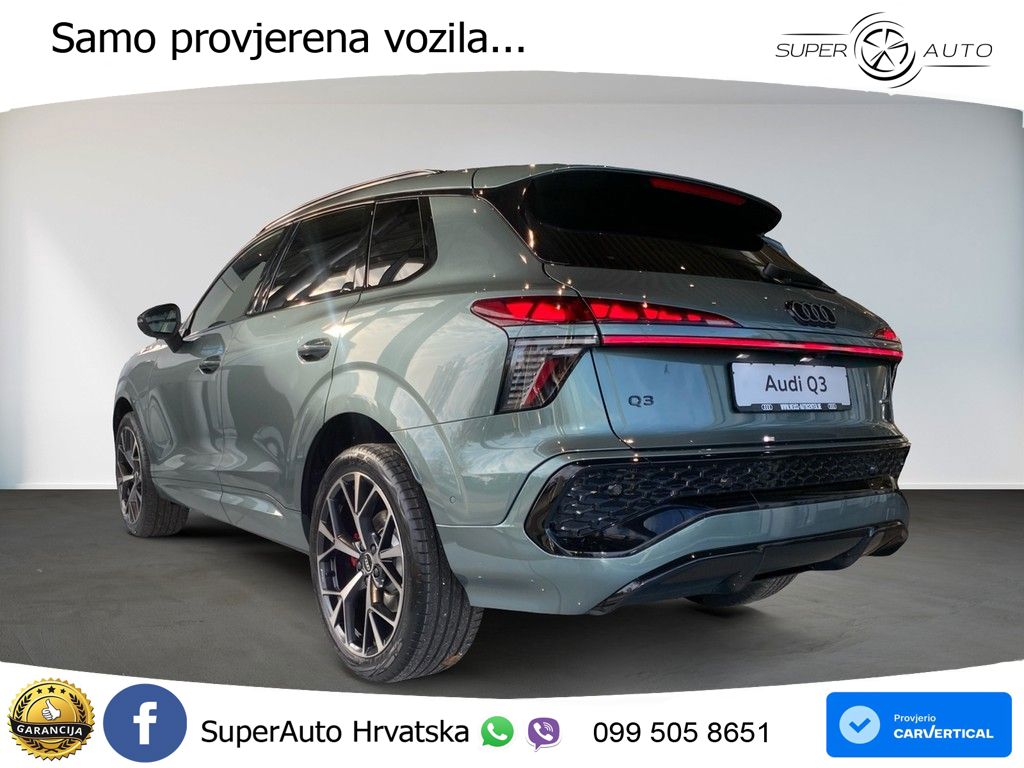 Audi Q3 2.0 TFSI (265 KS) quattro S tronic S line LED+GR SJED+ACC
