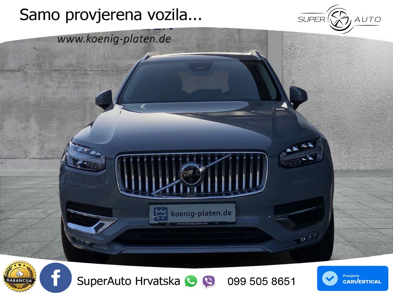 Volvo XC90 2.0 B5 Diesel AWD Automatic LED+GR SJED+ACC