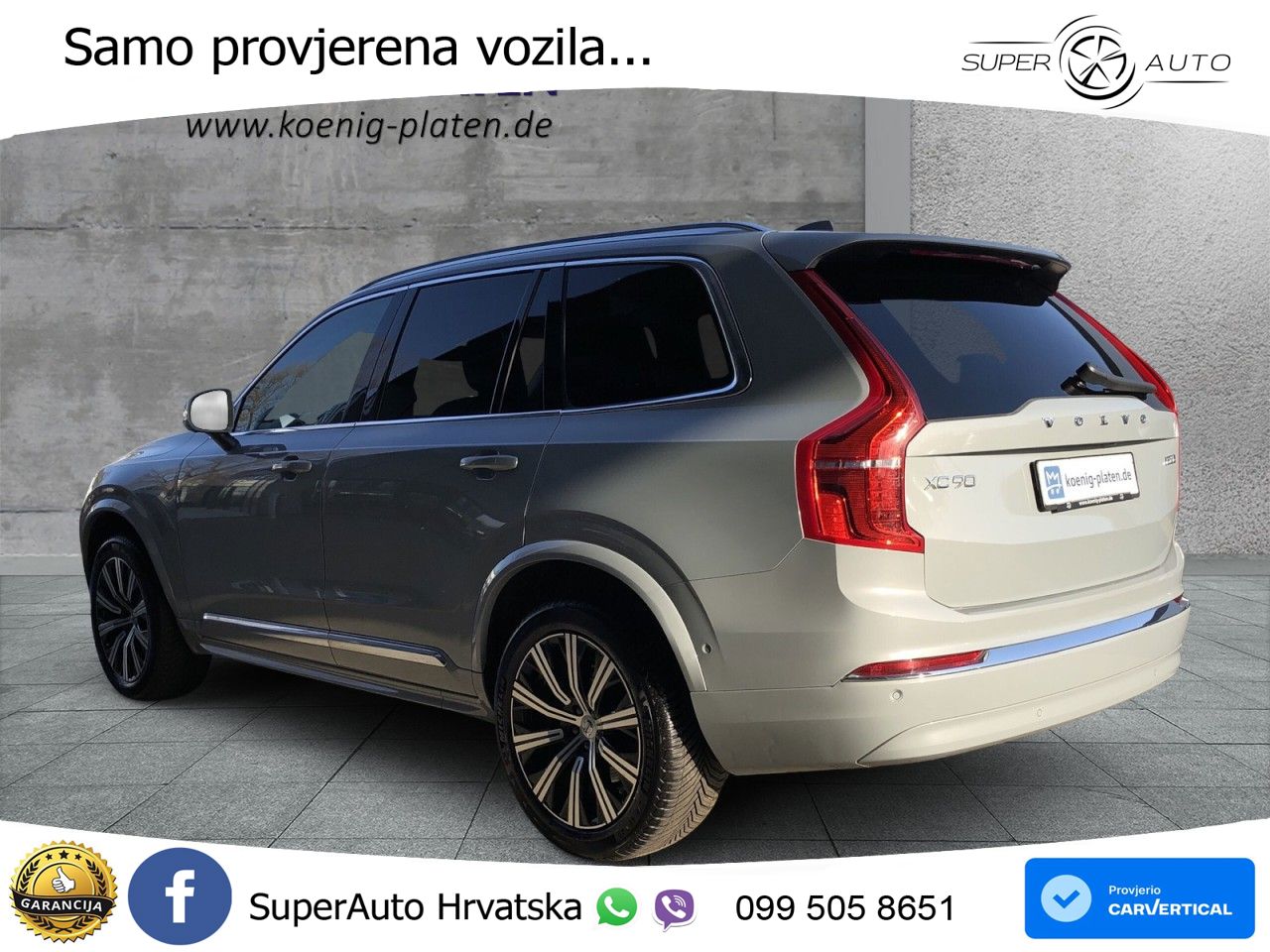 Volvo XC90 2.0 B5 Diesel AWD Automatic LED+GR SJED+ACC