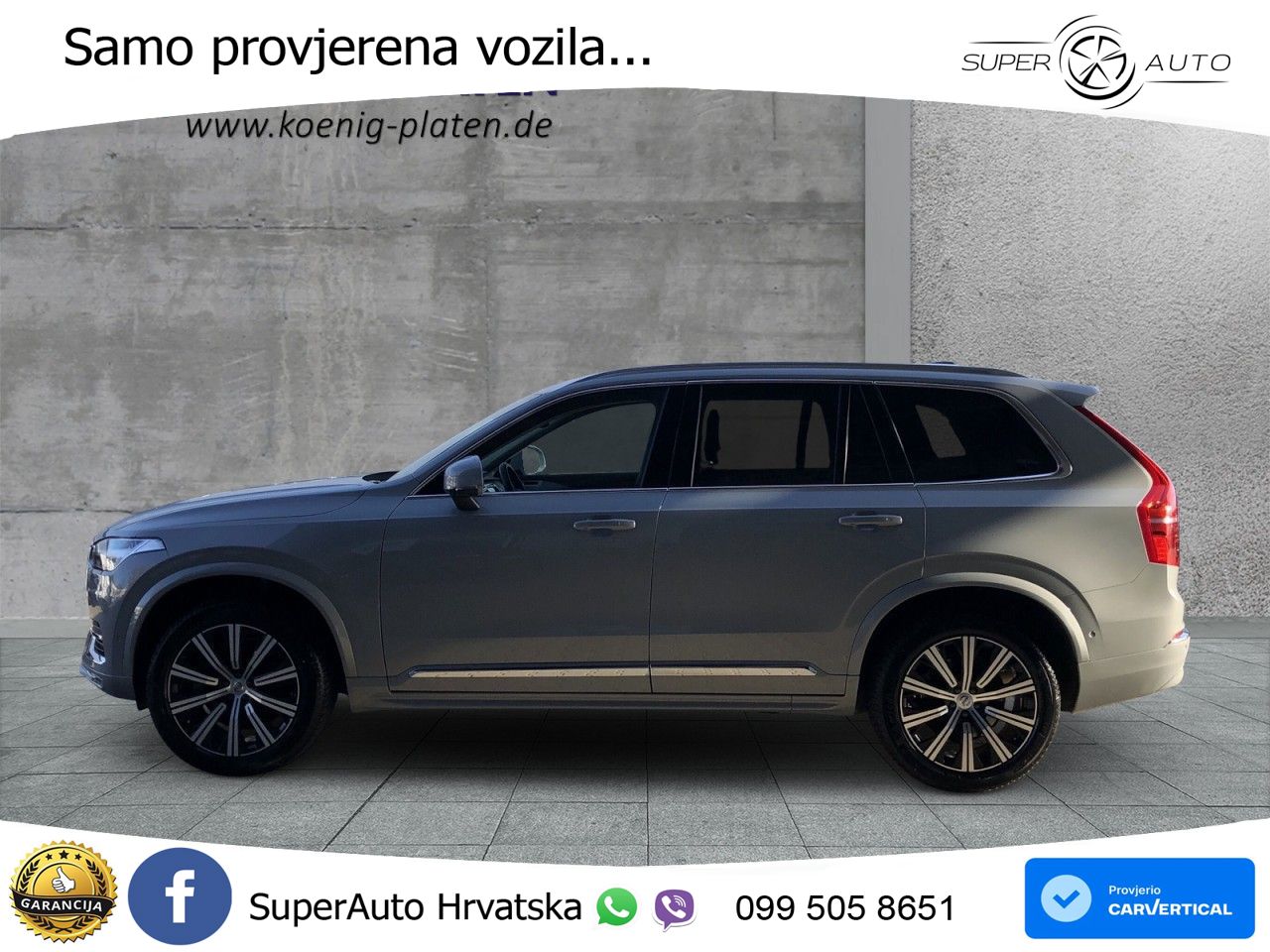 Volvo XC90 2.0 B5 Diesel AWD Automatic LED+GR SJED+ACC