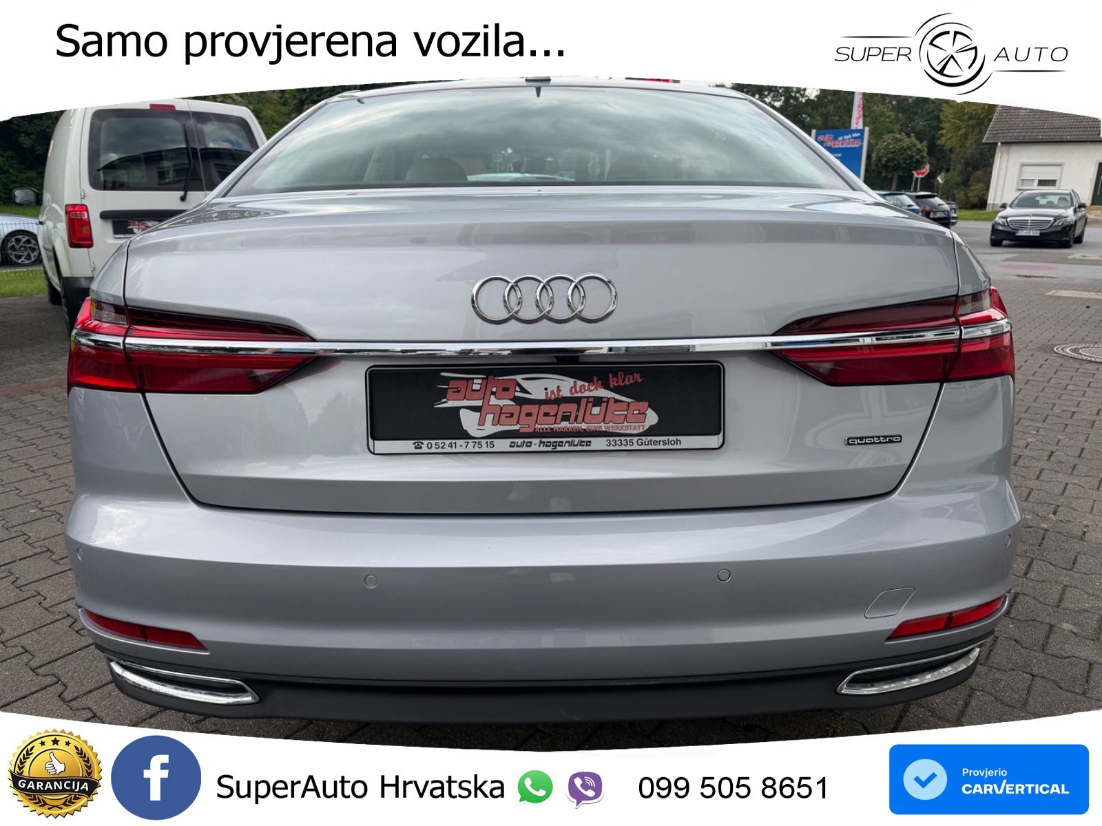 Audi A6 50 TDI V6 (286 KS) quattro tiptronic LED+GR SJED+ACC