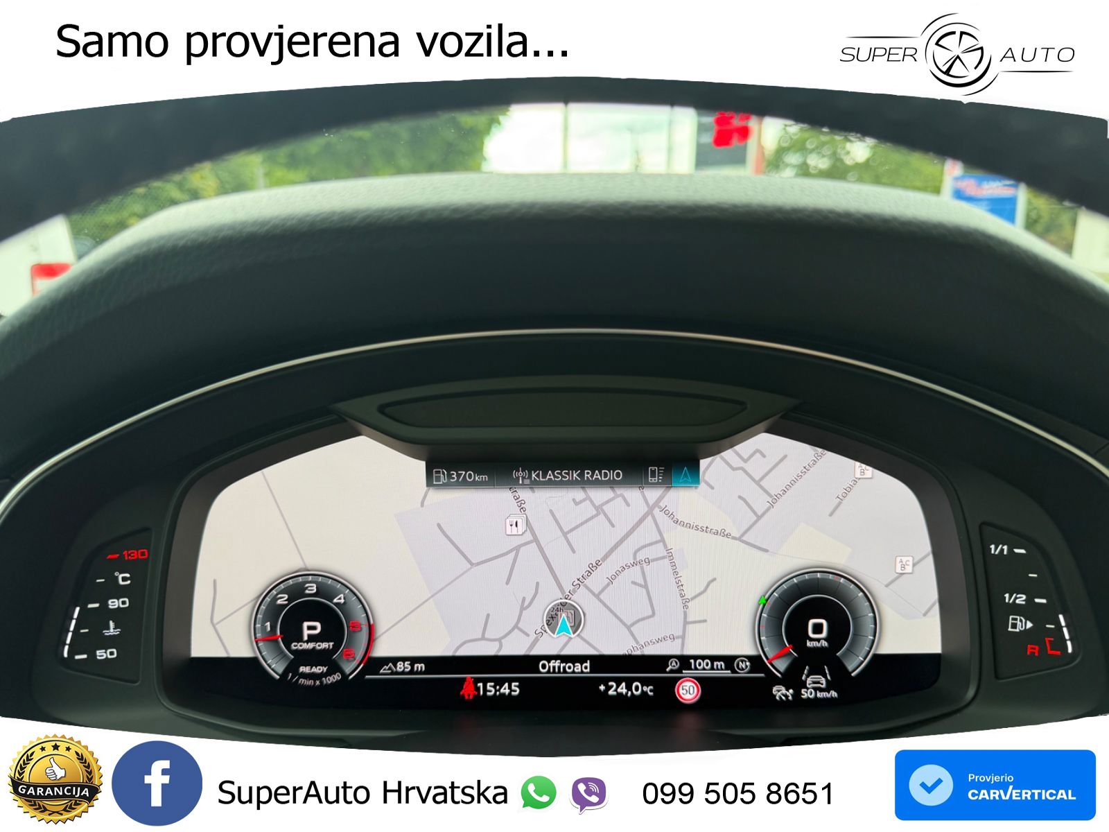 Audi A6 50 TDI V6 (286 KS) quattro tiptronic LED+GR SJED+ACC