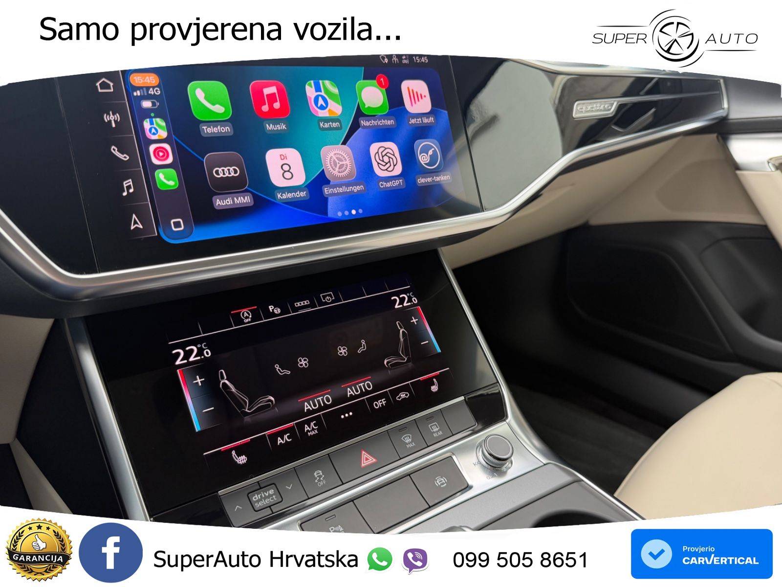 Audi A6 50 TDI V6 (286 KS) quattro tiptronic LED+GR SJED+ACC