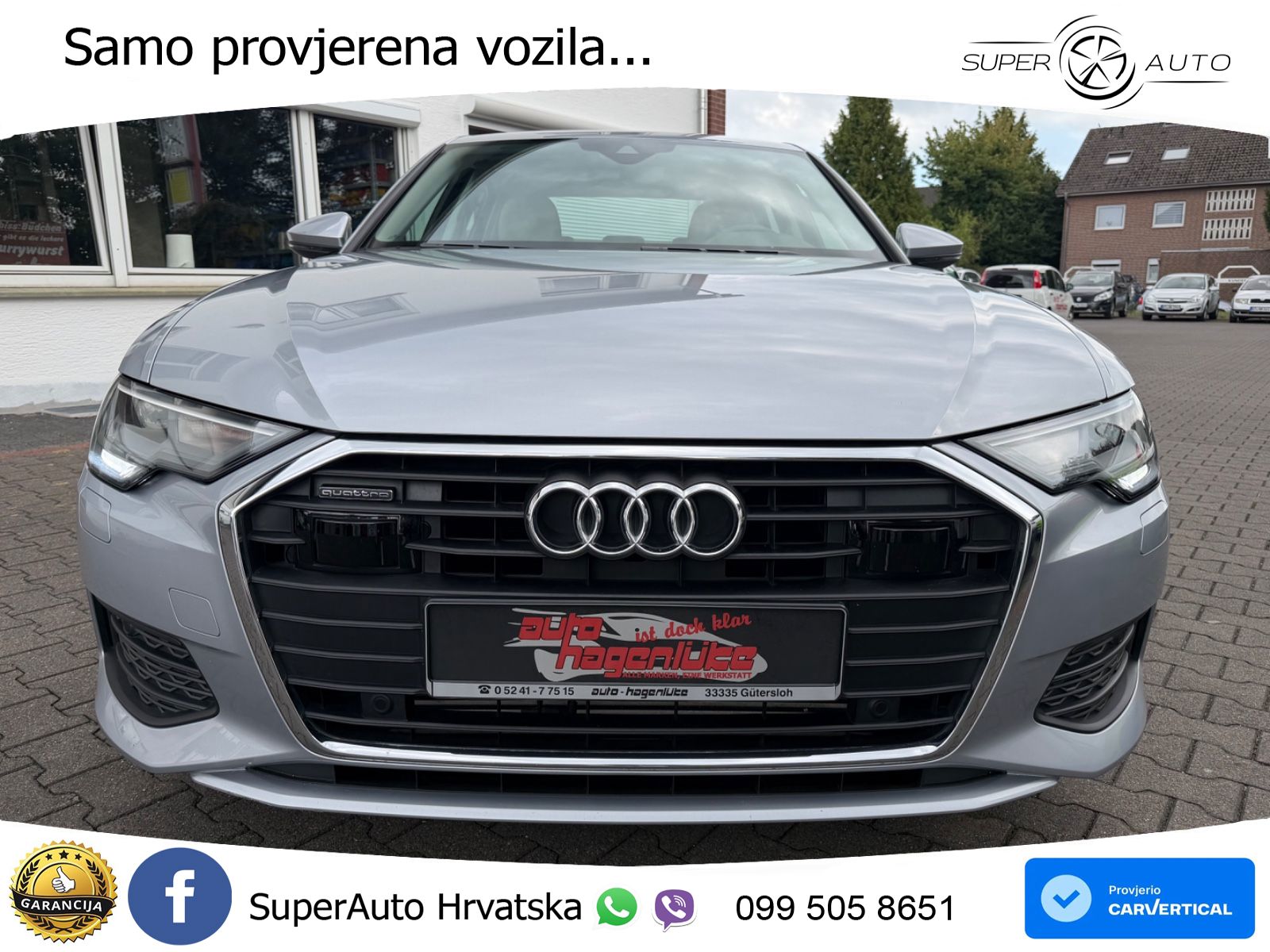Audi A6 50 TDI V6 (286 KS) quattro tiptronic LED+GR SJED+ACC