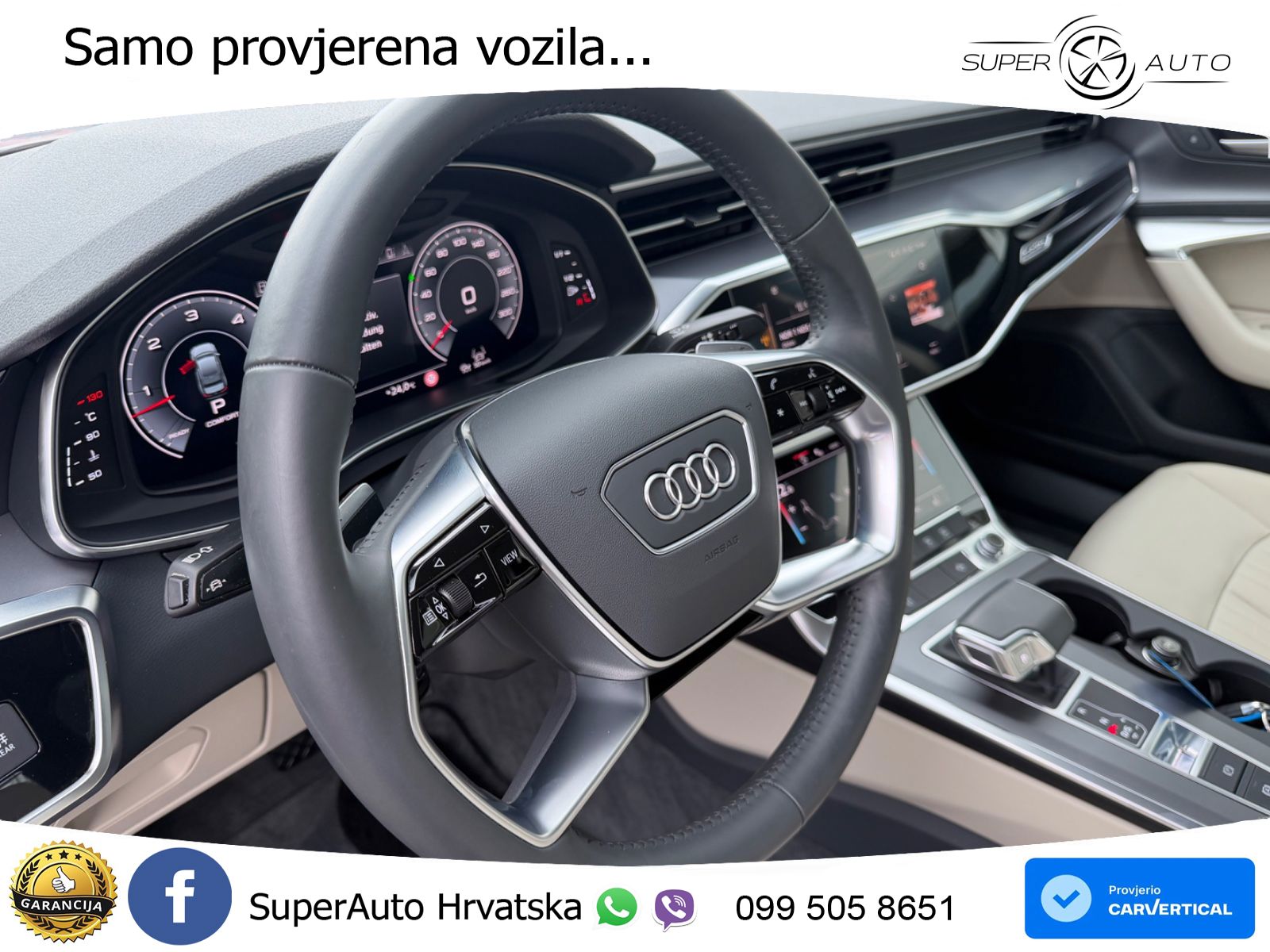 Audi A6 50 TDI V6 (286 KS) quattro tiptronic LED+GR SJED+ACC