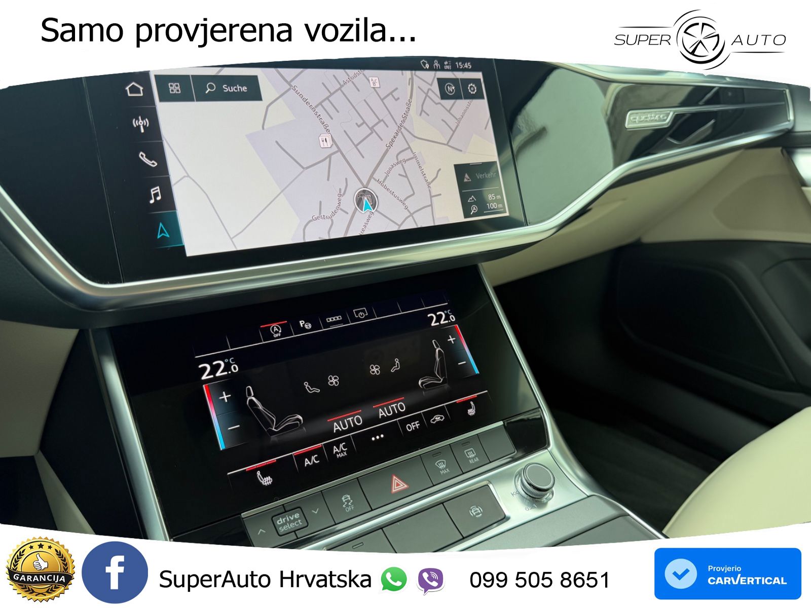 Audi A6 50 TDI V6 (286 KS) quattro tiptronic LED+GR SJED+ACC