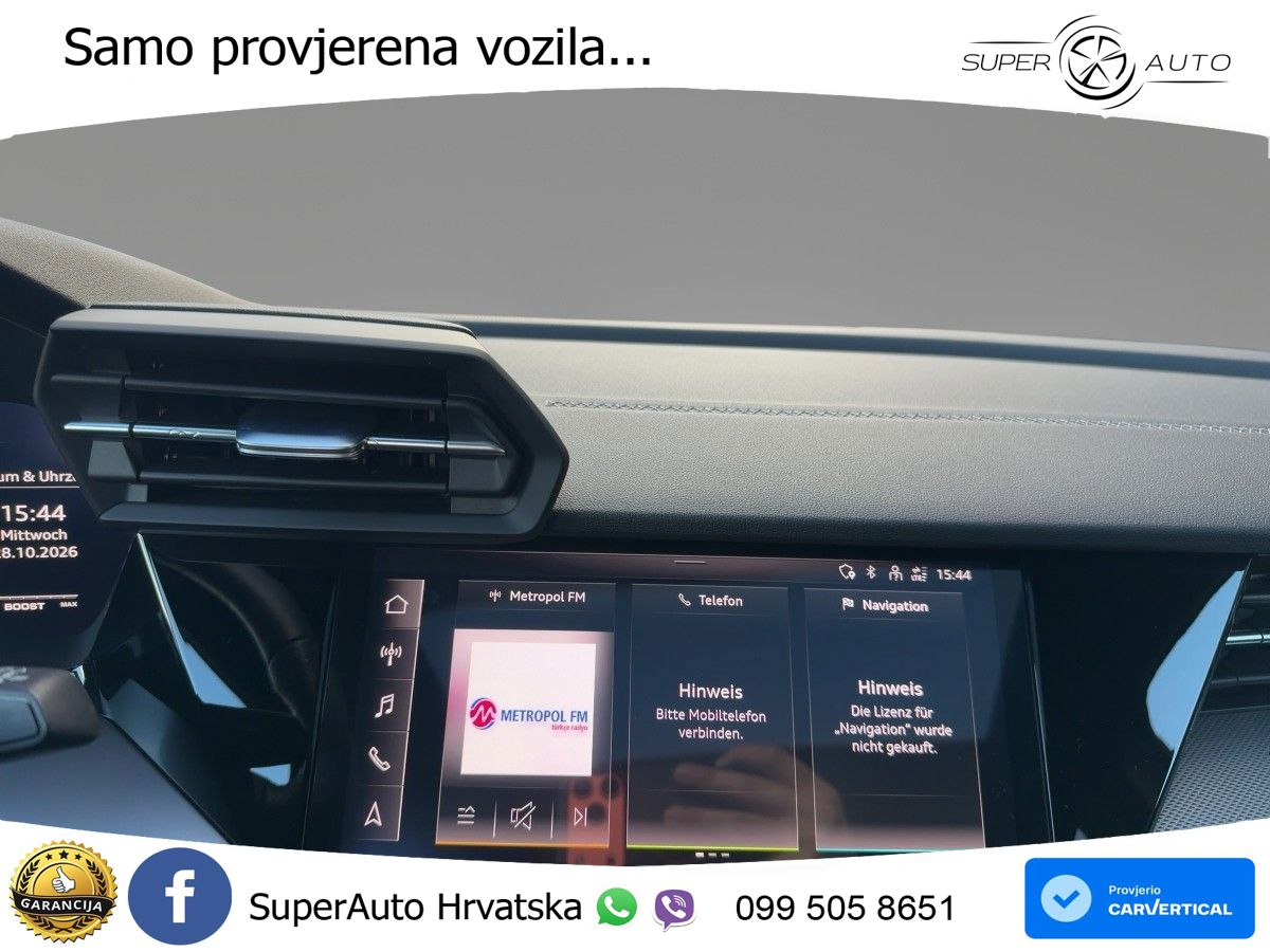Audi S3 2.0 TFSI (310 KS) quattro S tronic MATRIX+GR SJED+KAM