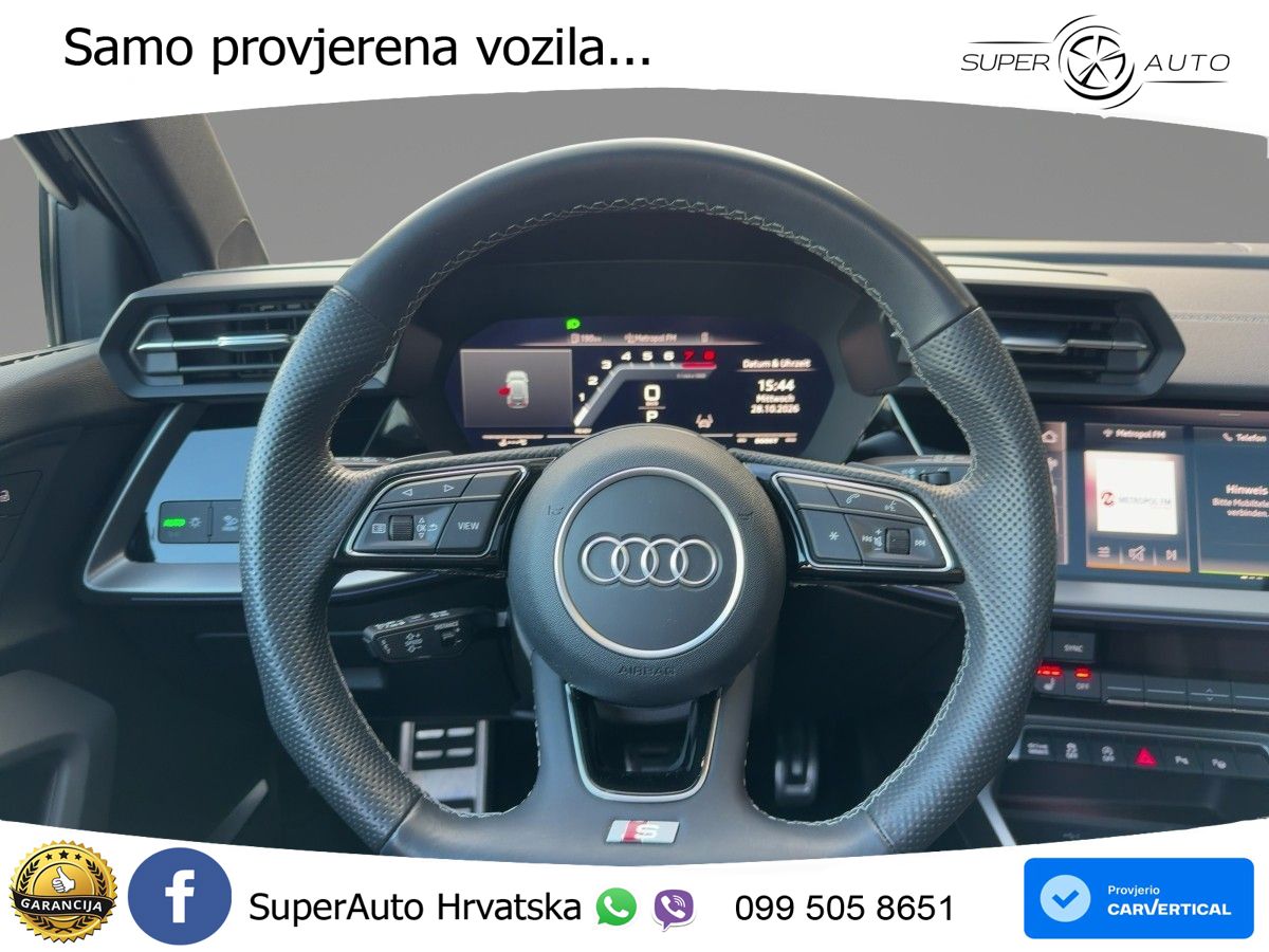 Audi S3 2.0 TFSI (310 KS) quattro S tronic MATRIX+GR SJED+KAM