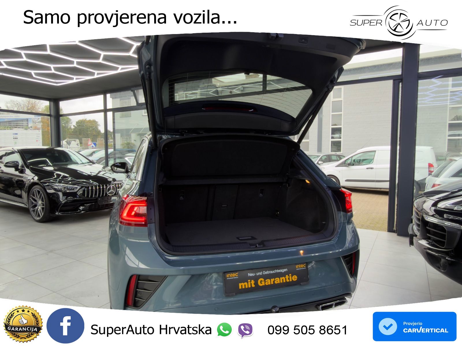 Volkswagen T-Roc 2.0 TSI (190 KS) 4M DSG R-Line LED+GR SJED+ACC